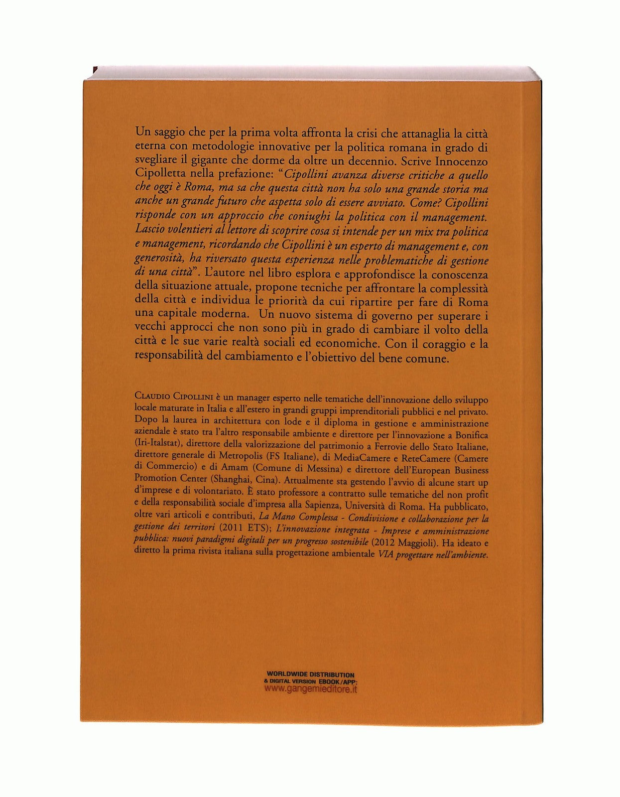 EBOND Roma Il Coraggio Di Cambiare Claudio Cipollini Gangemi Libro LI043652