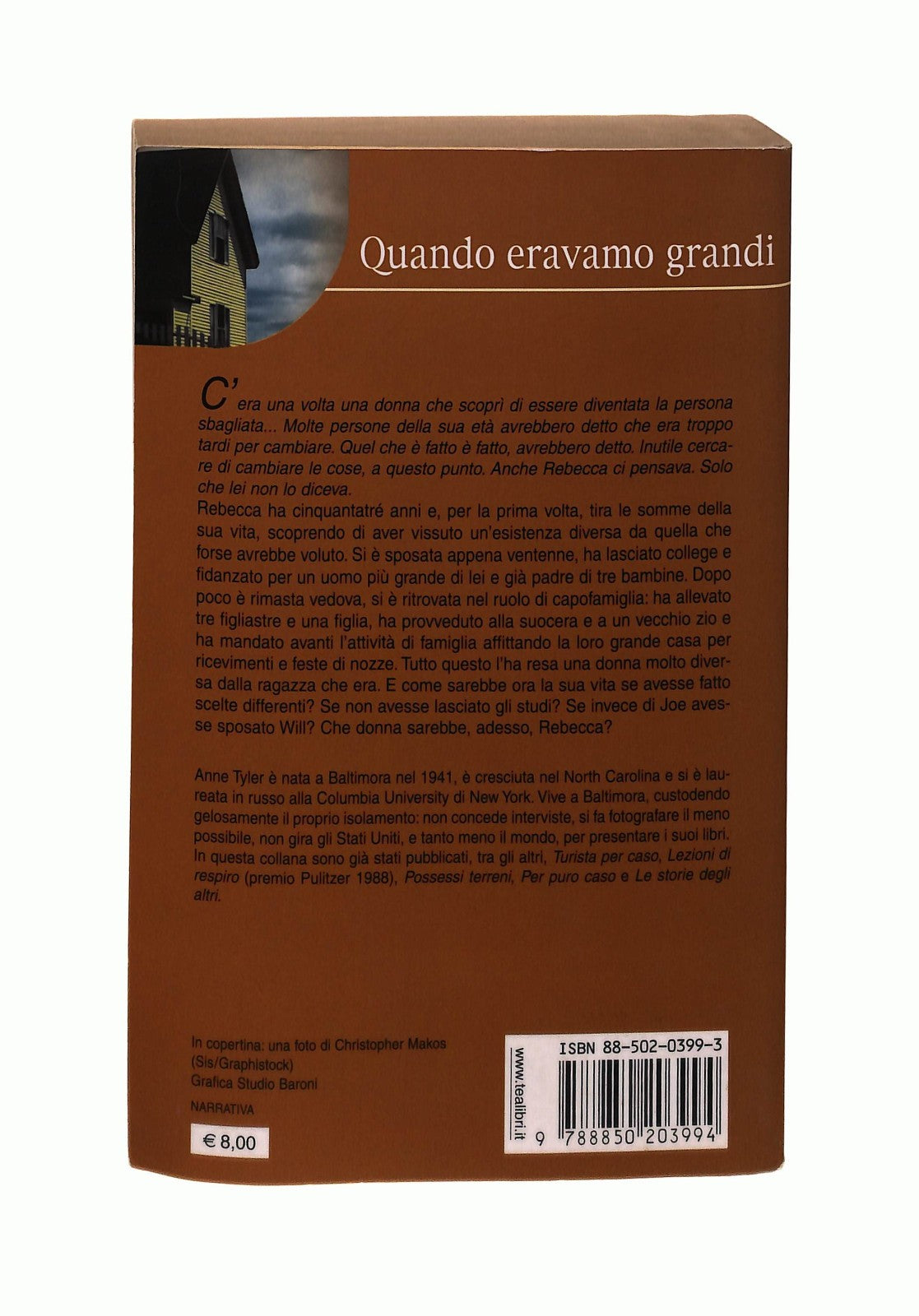 EBOND Quando Eravamo Grandi Anne Tyler Tea Libro LI043691