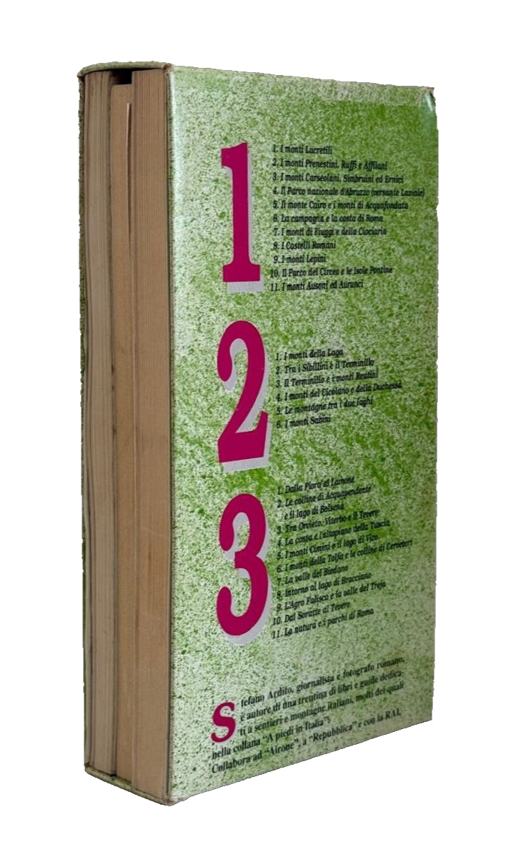 EBOND A Piedi Nel Lazio Stefano Ardito Iter 3 Volumi Libro LI043735