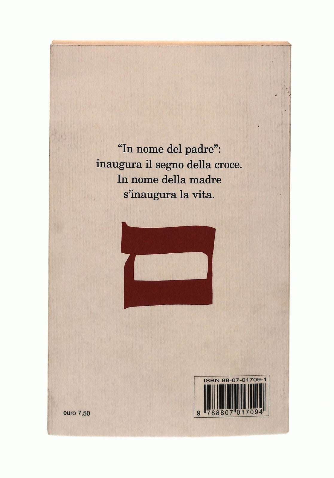 EBOND In Nome Della Madre Erri De Luca Feltrinelli Libro LI043760