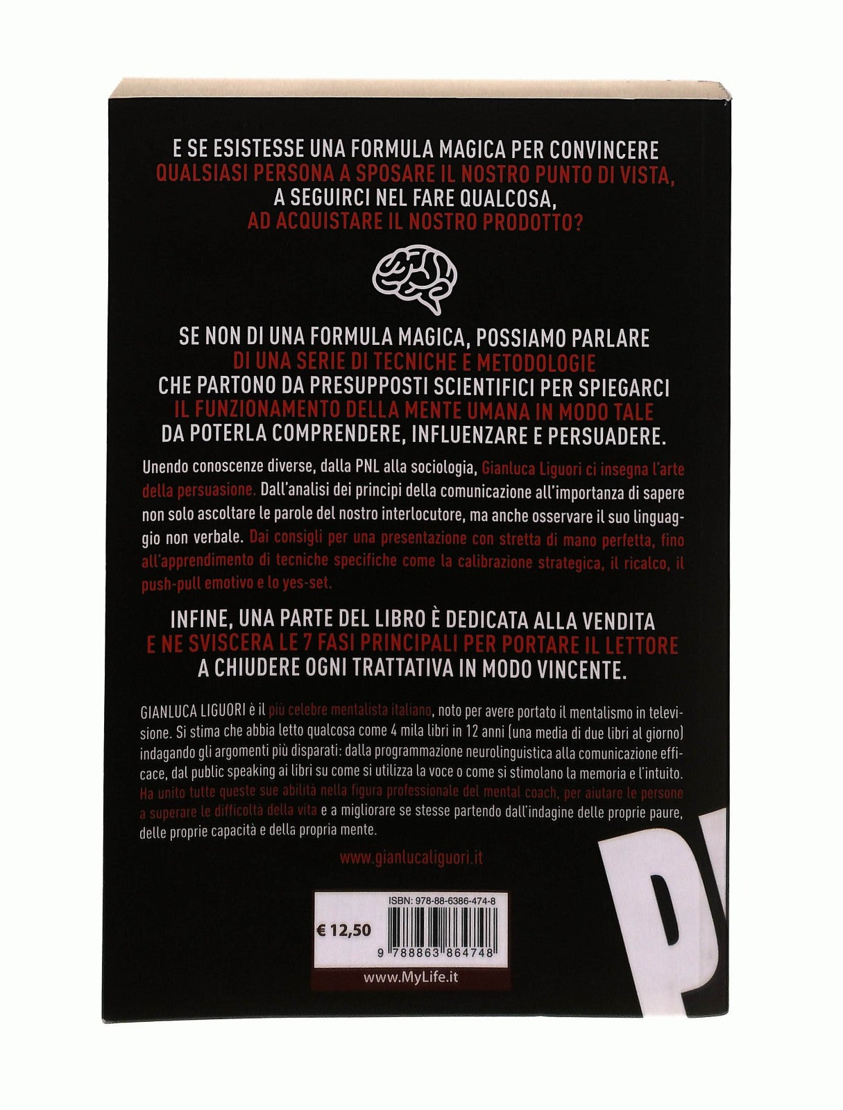 EBOND Persuasystem Gianluca Liguori My Life Libro LI043762