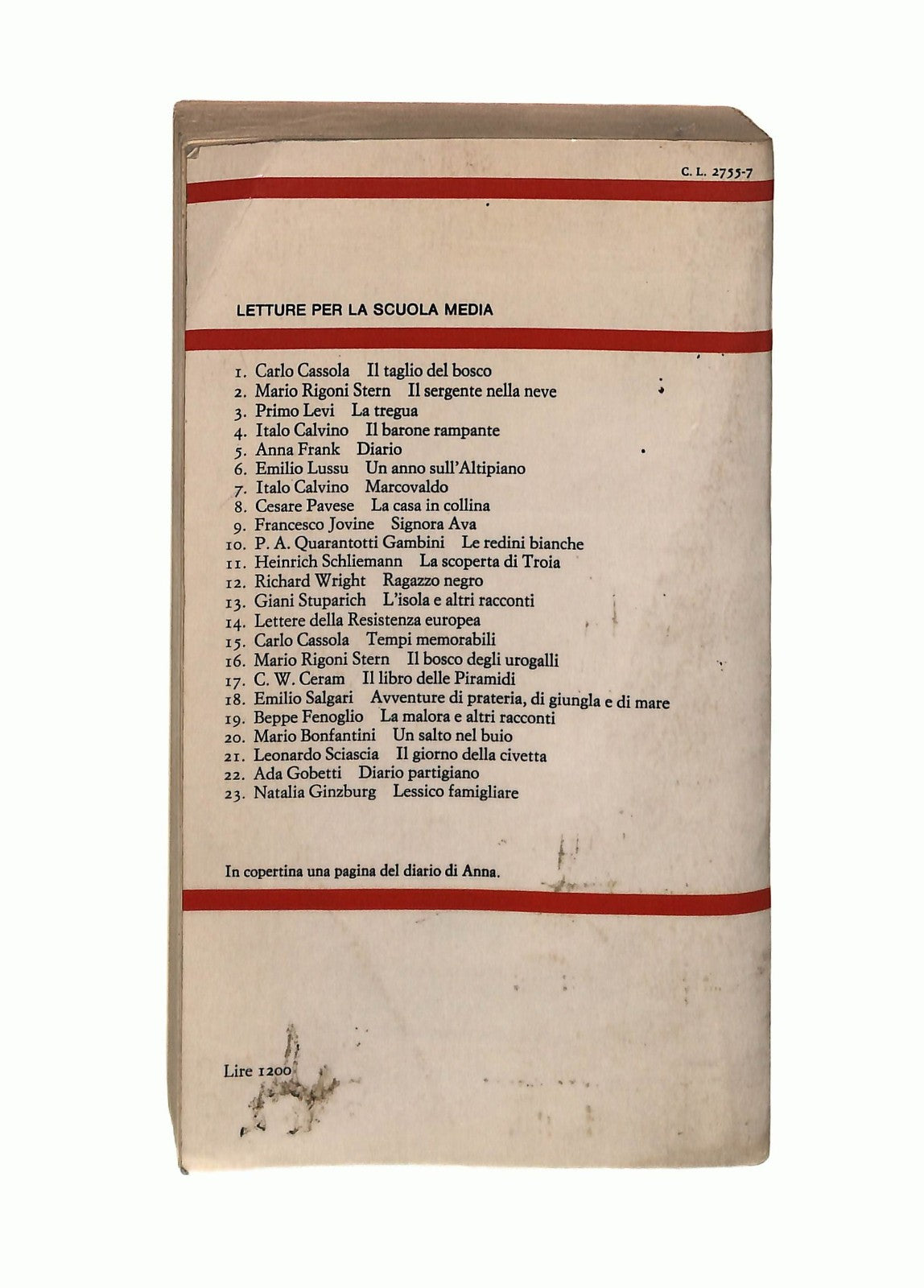 EBOND Diario Anna Frank Einaudi 1972 Libro LI043768