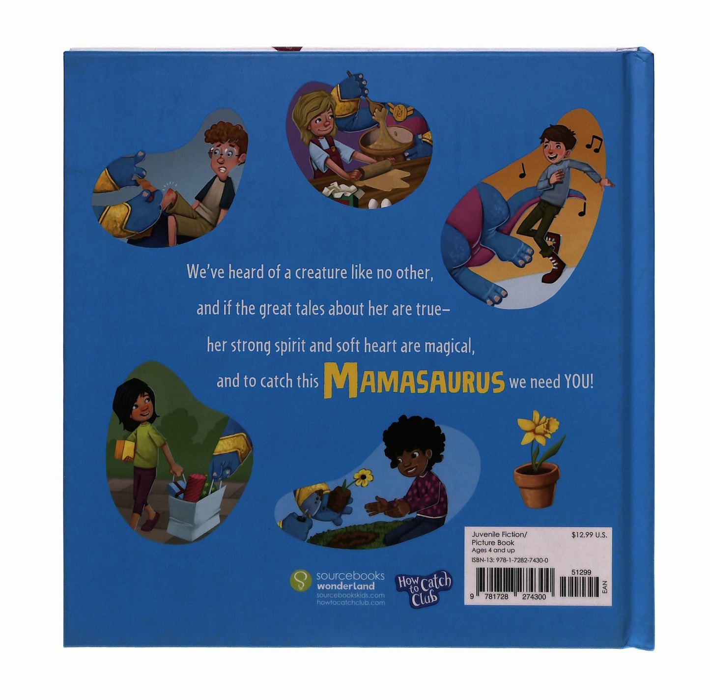 EBOND How To Catch a Mamasaurus Walstead Elkerton In Inglese Libro LI043830