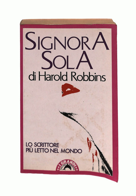 EBOND Signora Sola Harold Robbins Bompiani 1990 Libro LI043903