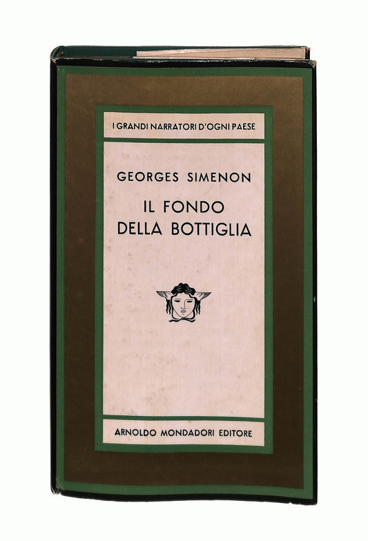 EBOND Il Fondo Della Bottiglia Georges Simenon Mondadori 1965 Libro LI043937
