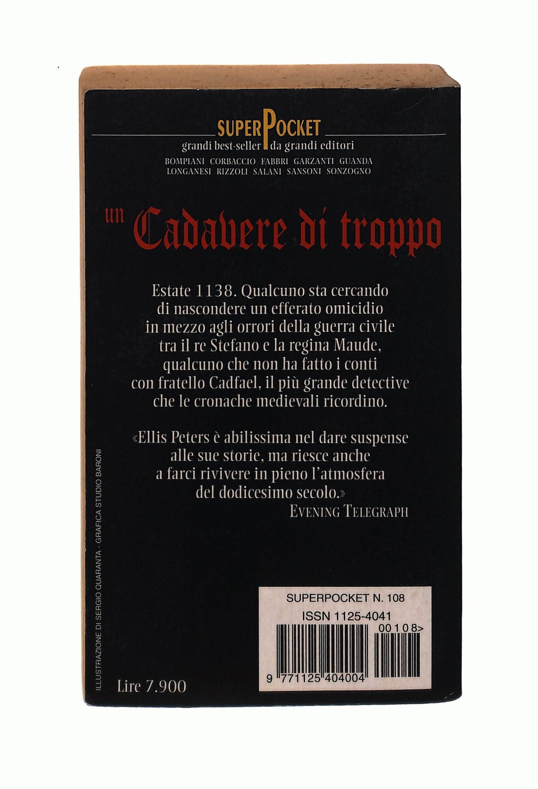EBOND Un Cadavere Di Troppo Ellis Peters Superpocket Libro LI043940