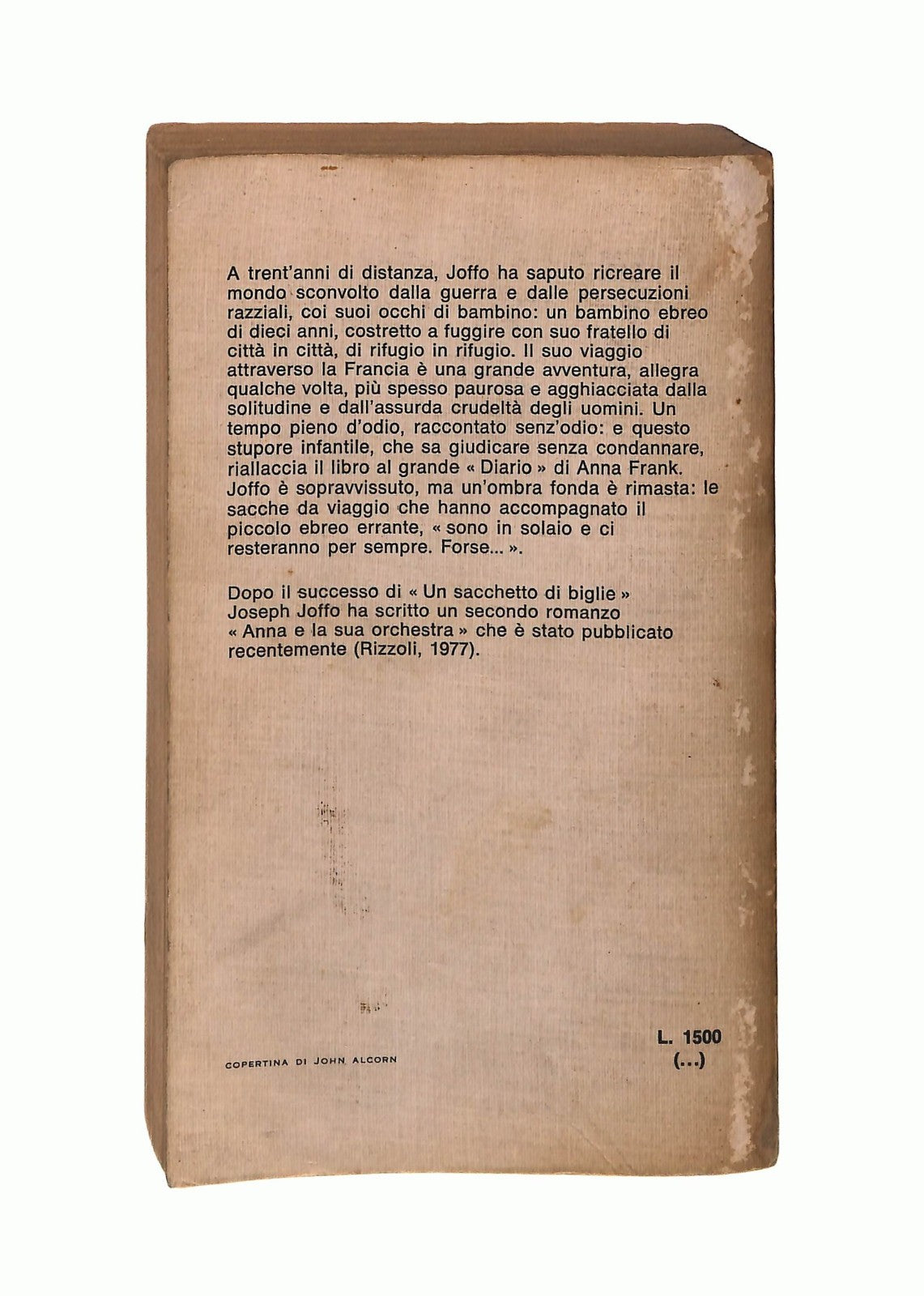 EBOND Un Sacchetto Di Biglie Joseph Joffo Bur Rizzoli 1977 Libro LI043941