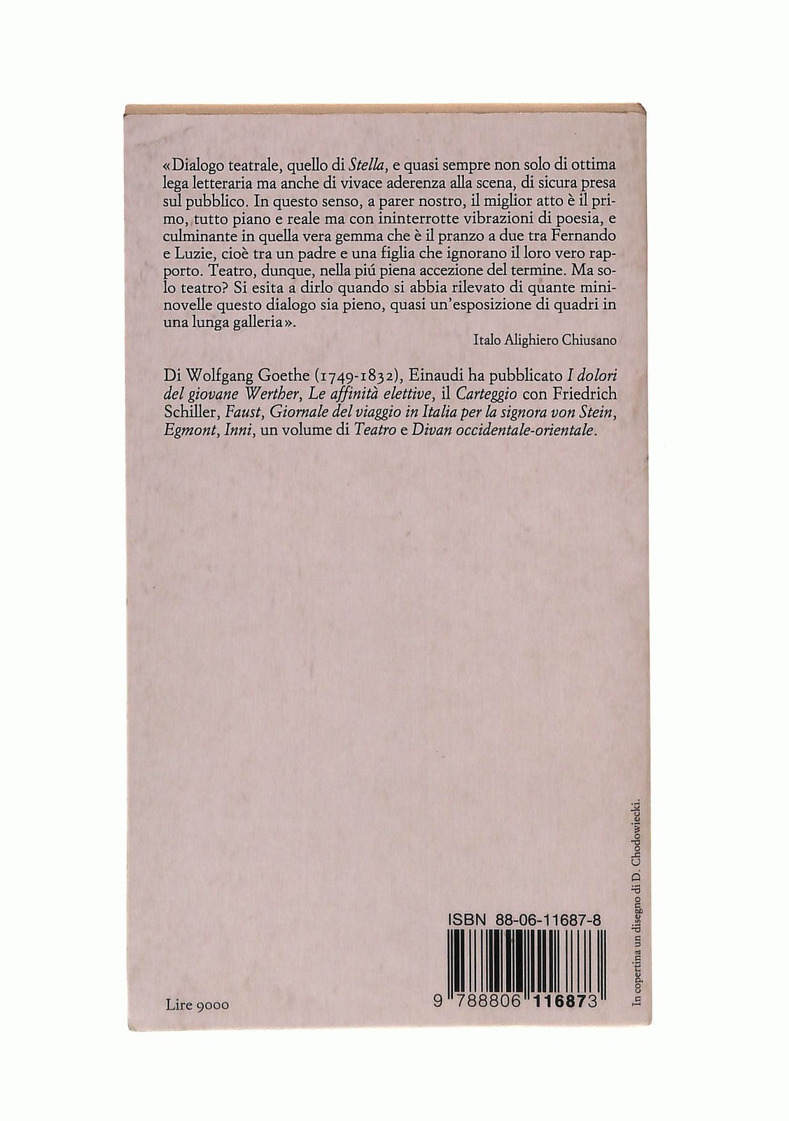 EBOND Stella W Goethe Einaudi Libro LI044056