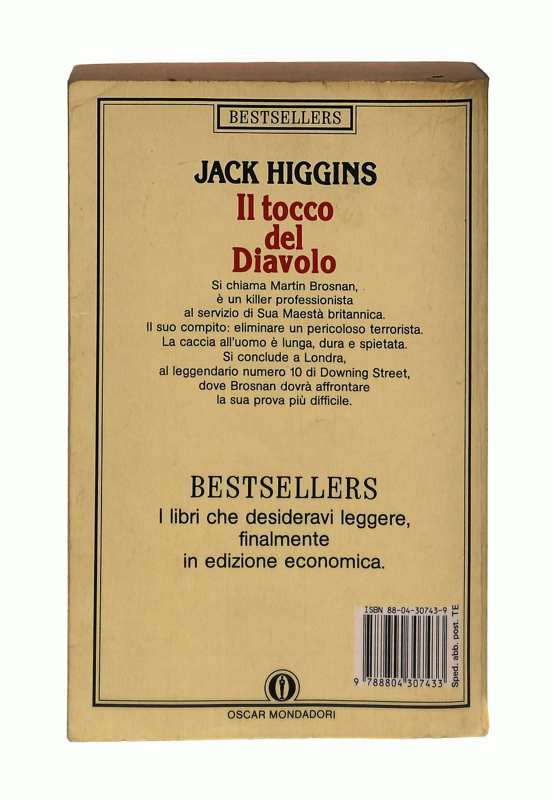EBOND Il Tocco Del Diavolo Jack Higgins Mondadori Libro LI044156