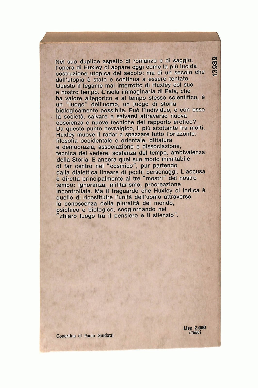 EBOND L Isola Aldous Huxley Mondadori 1977 Libro LI044234
