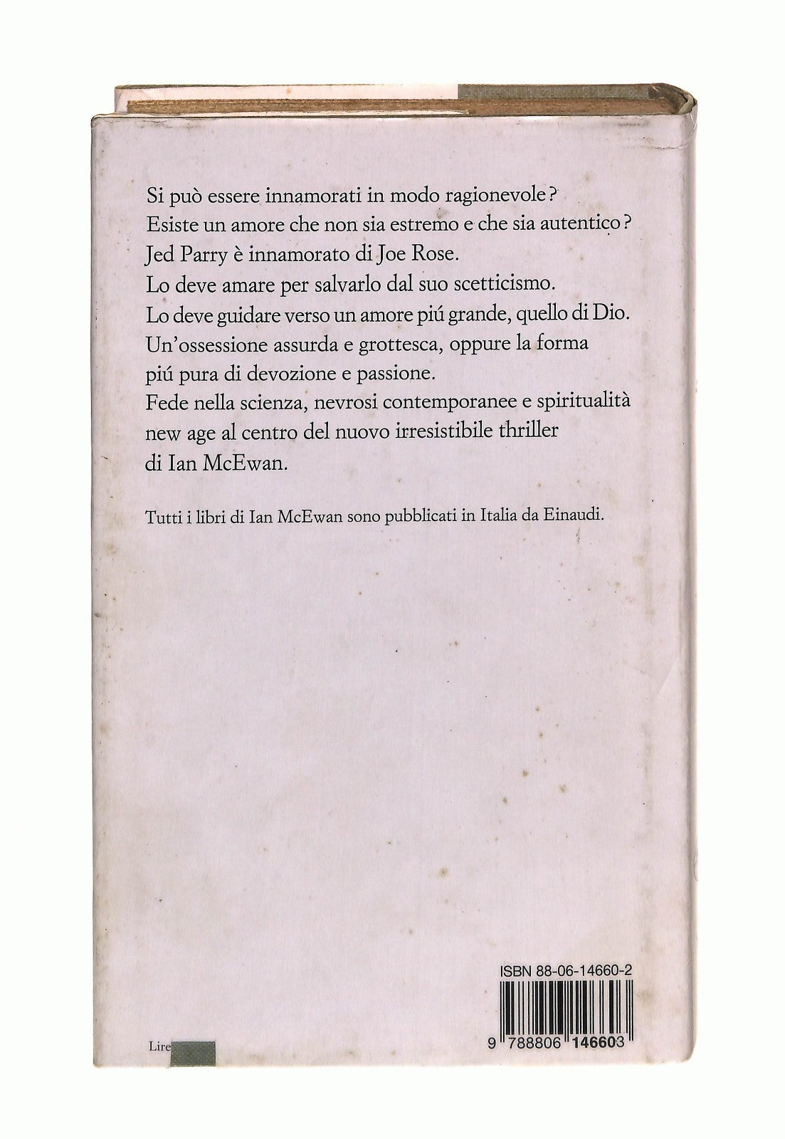 EBOND L Amore Fatale Ian Mcewan Einaudi Libro LI044265