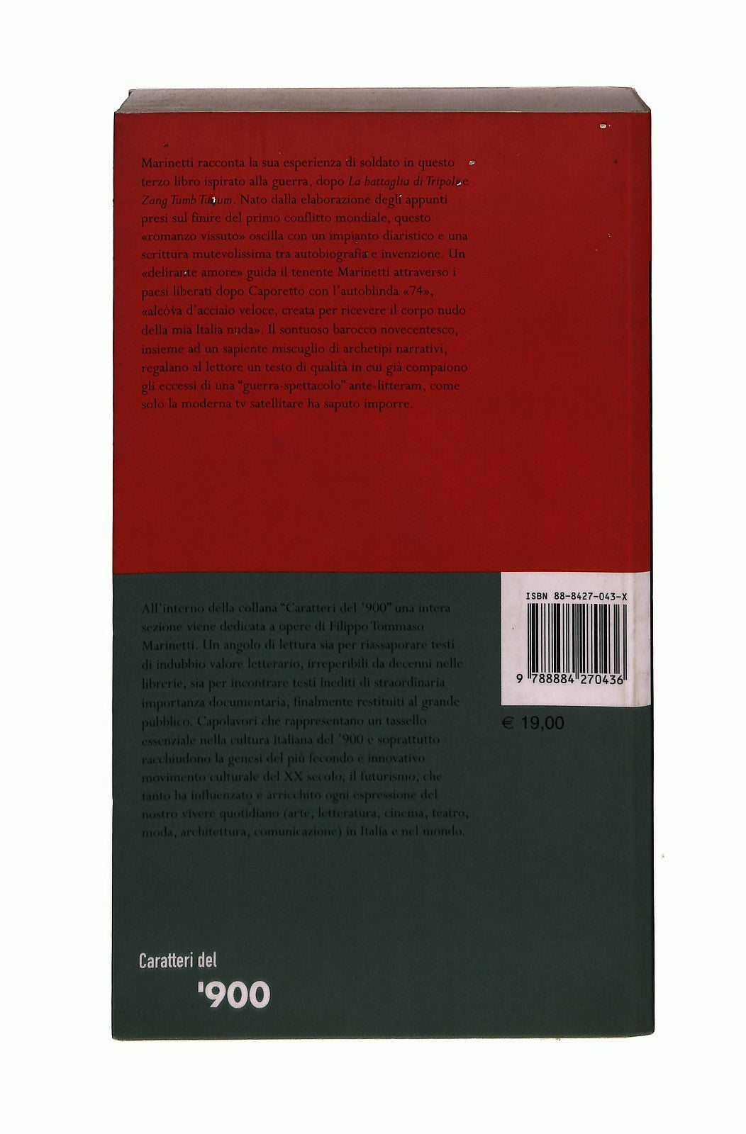 EBOND L Alcova d Acciaio F T Marinetti Vallecchi Libro LI044284