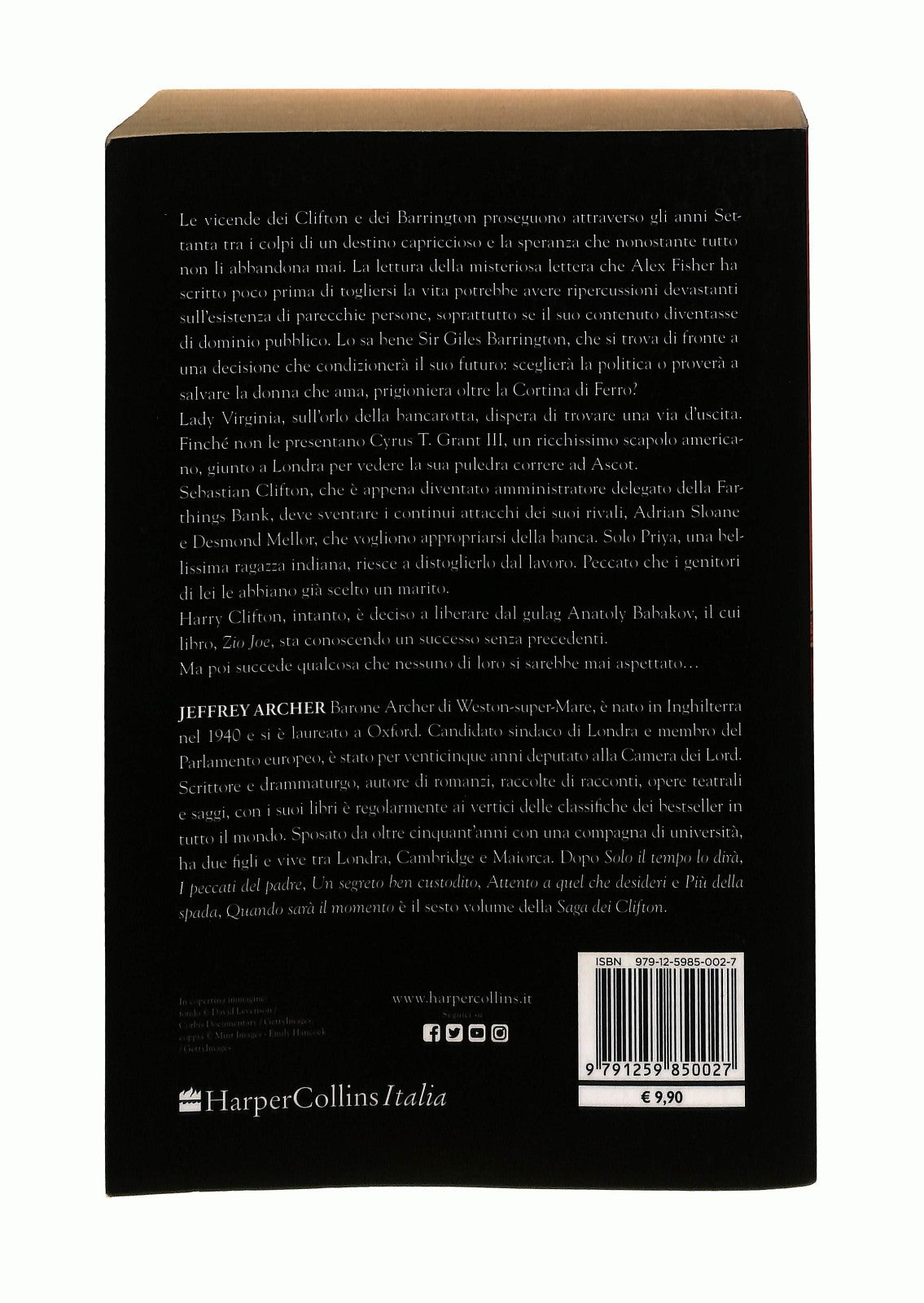 EBOND Quando Sara Il Momento Jeffrey Archer Harpercollins Libro LI044428