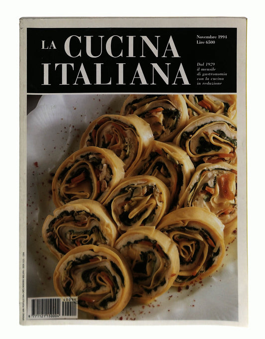 EBOND La Cucina Italiana Novembre 1994 Libro LI044439