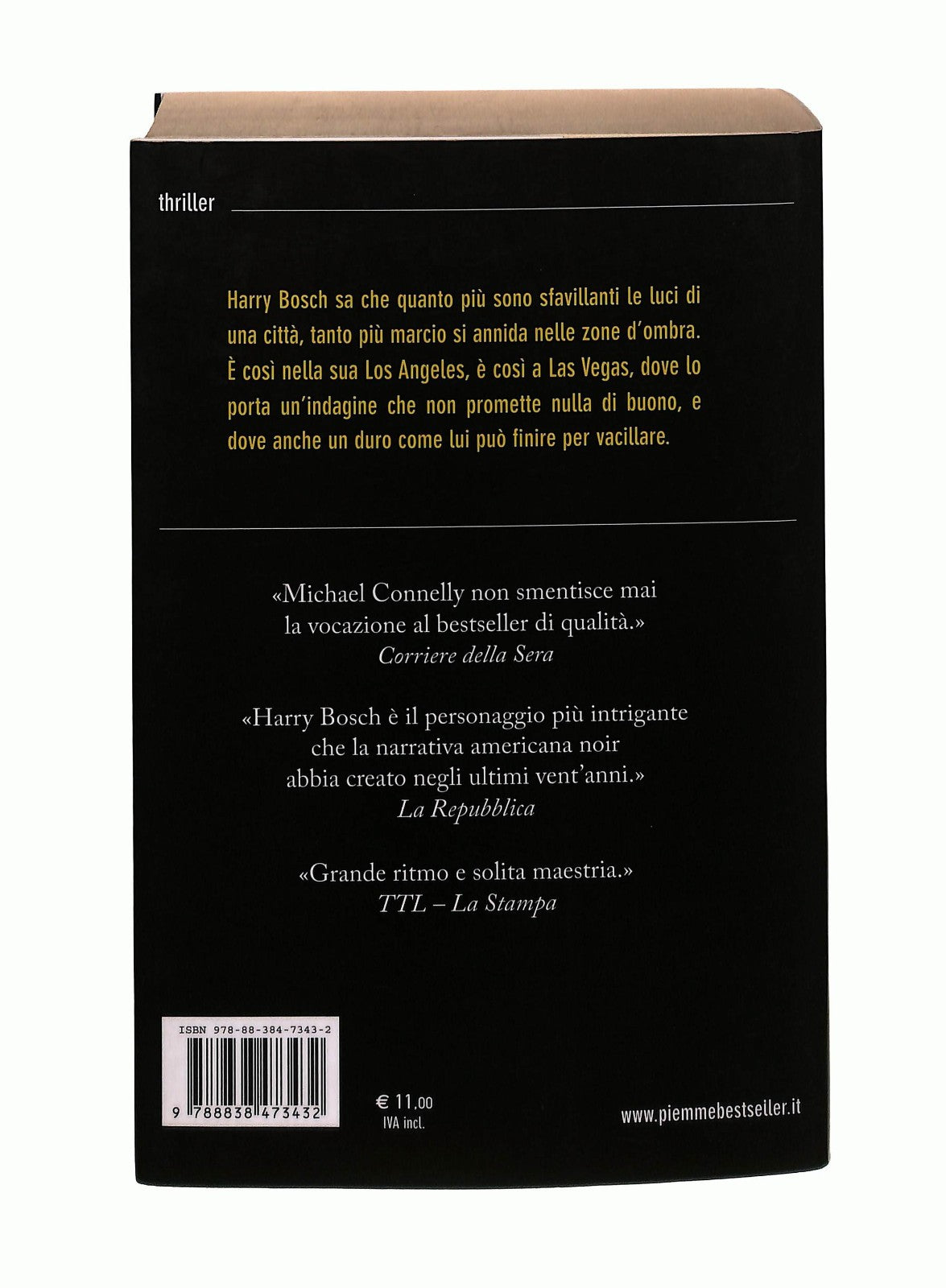 EBOND Musica Dura Michael Connelly Piemme Con Dedica Autografa Libro LI044452