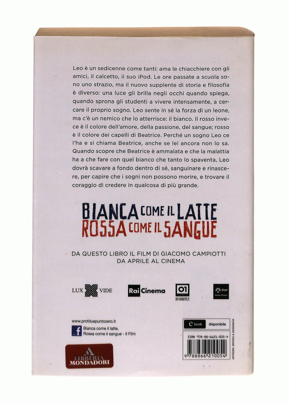 EBOND Bianca Come Il Latte Rossa Come Il Sangue A D Avenia Libro LI044483