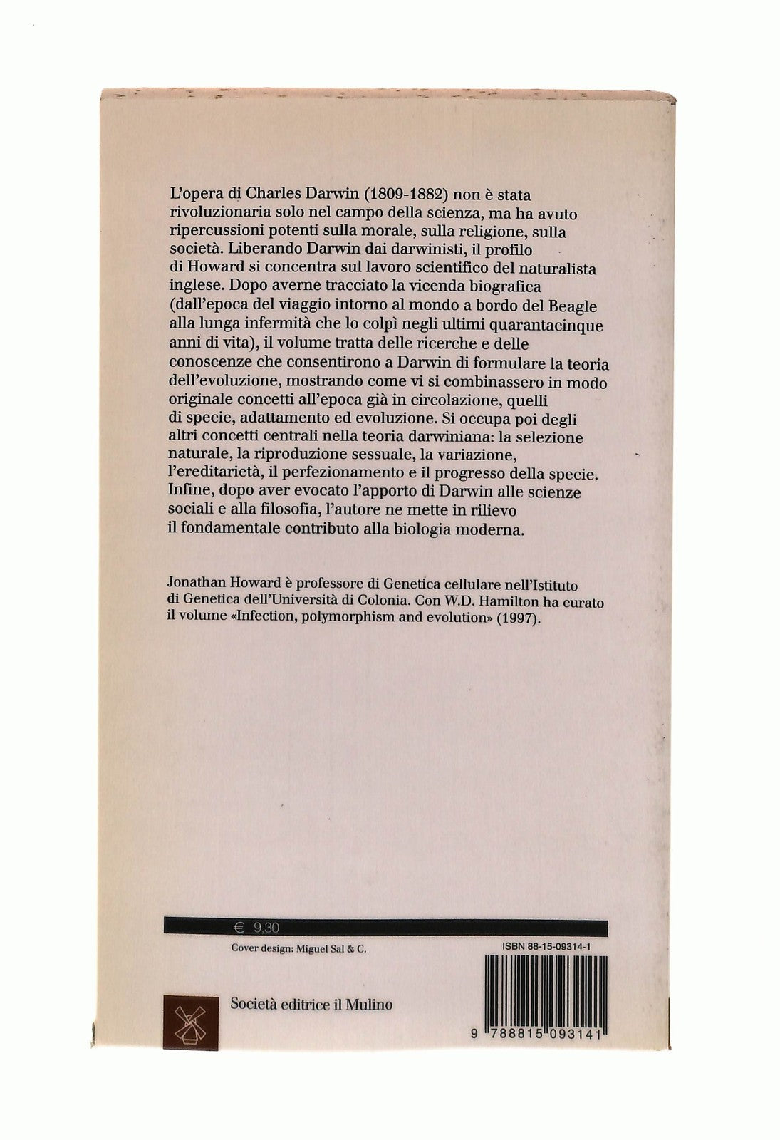 EBOND Darwin Jonathan Howard Il Mulino Libro LI044554