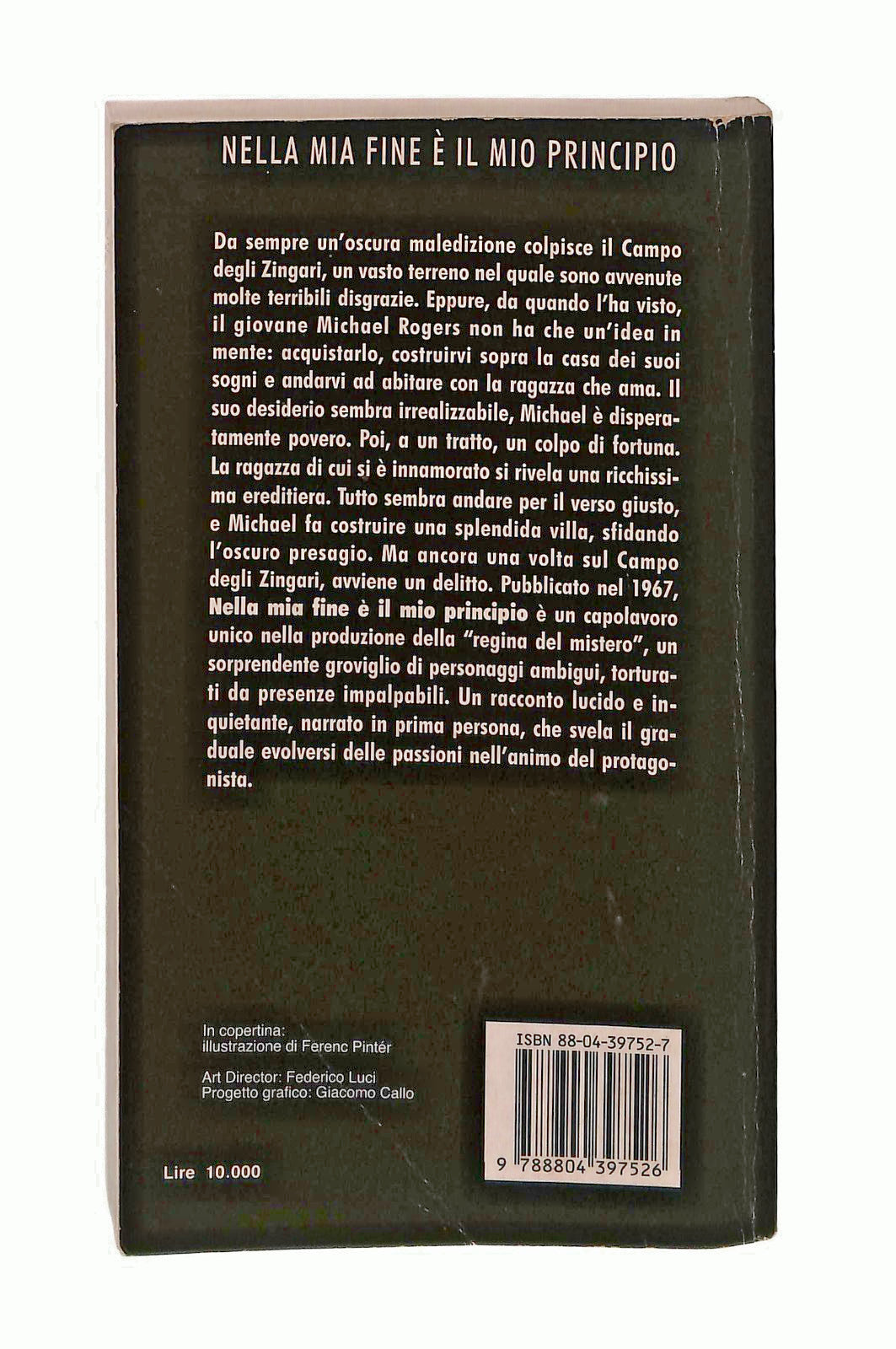 EBOND Nella Mia Fine e Il Mio Principio Agatha Christie Mondadori Libro LI044865