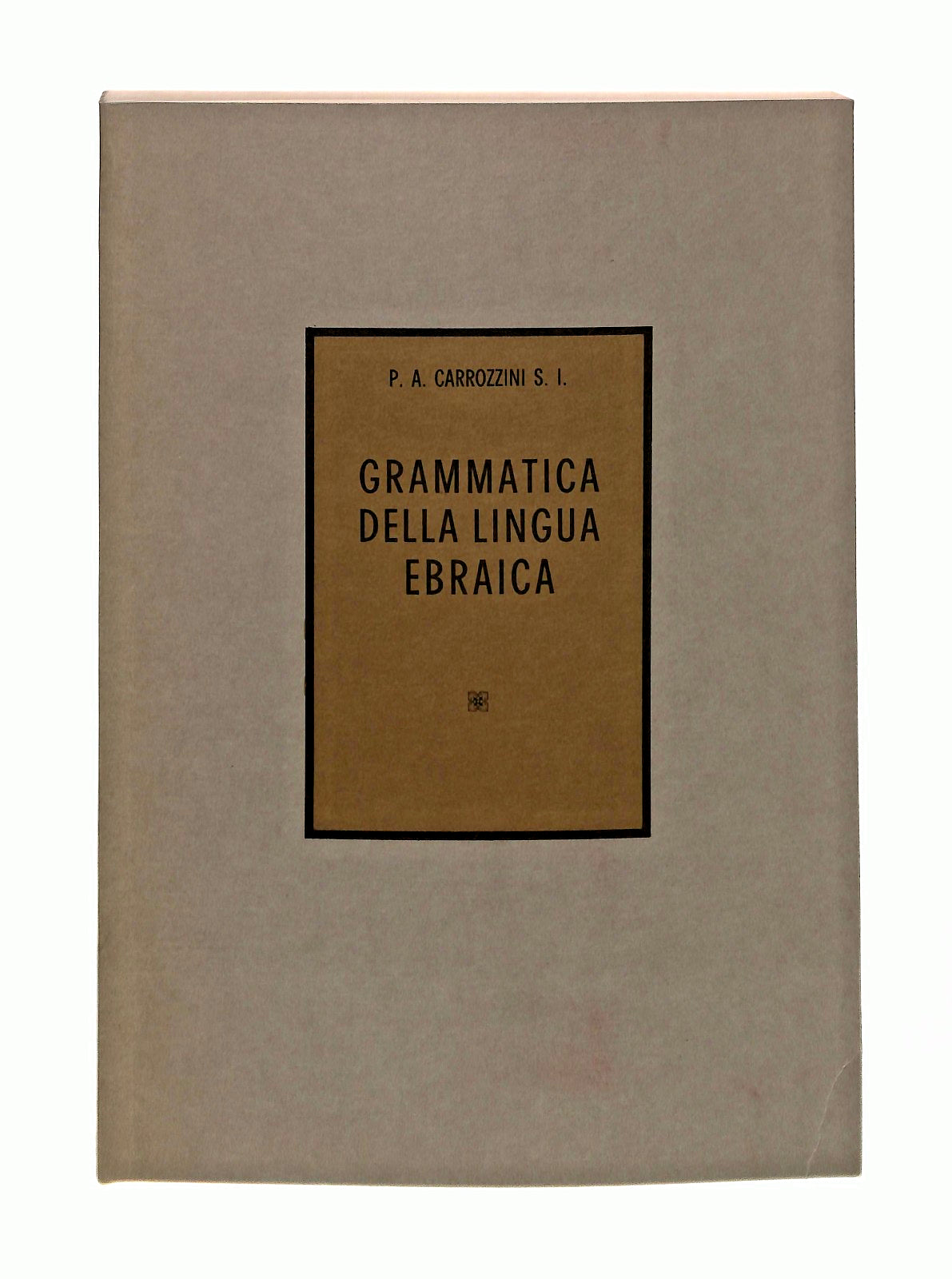 EBOND Grammatica Della Lingua Ebraica A Carrozzini Marietti 1984 Libro LI044906