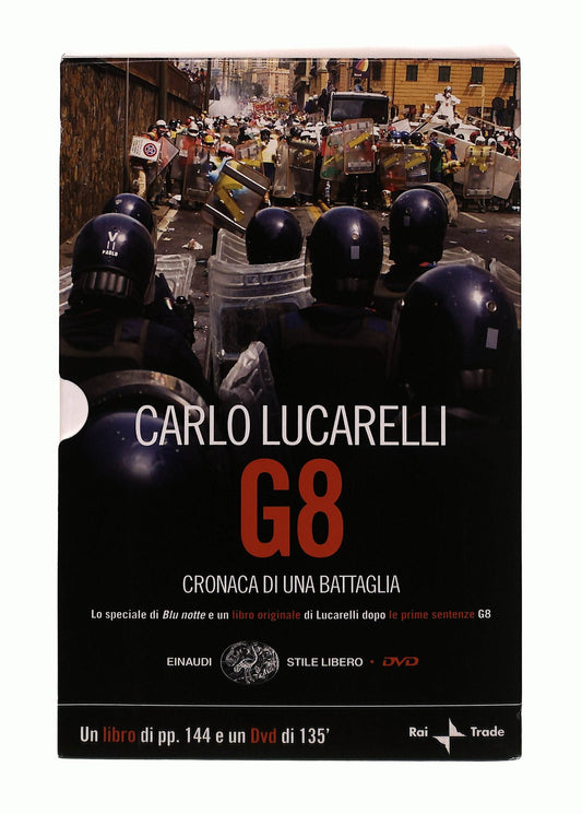 EBOND G8 Carlo Lucarelli Einaudi Con DVD Libro LI045052