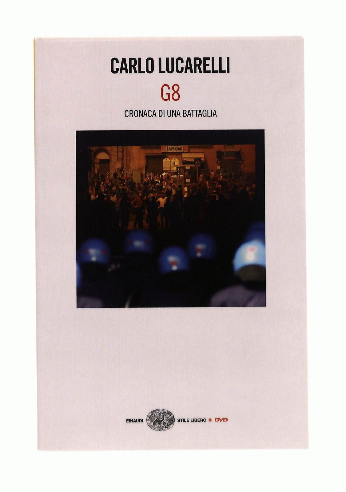 EBOND G8 Carlo Lucarelli Einaudi Con DVD Libro LI045052