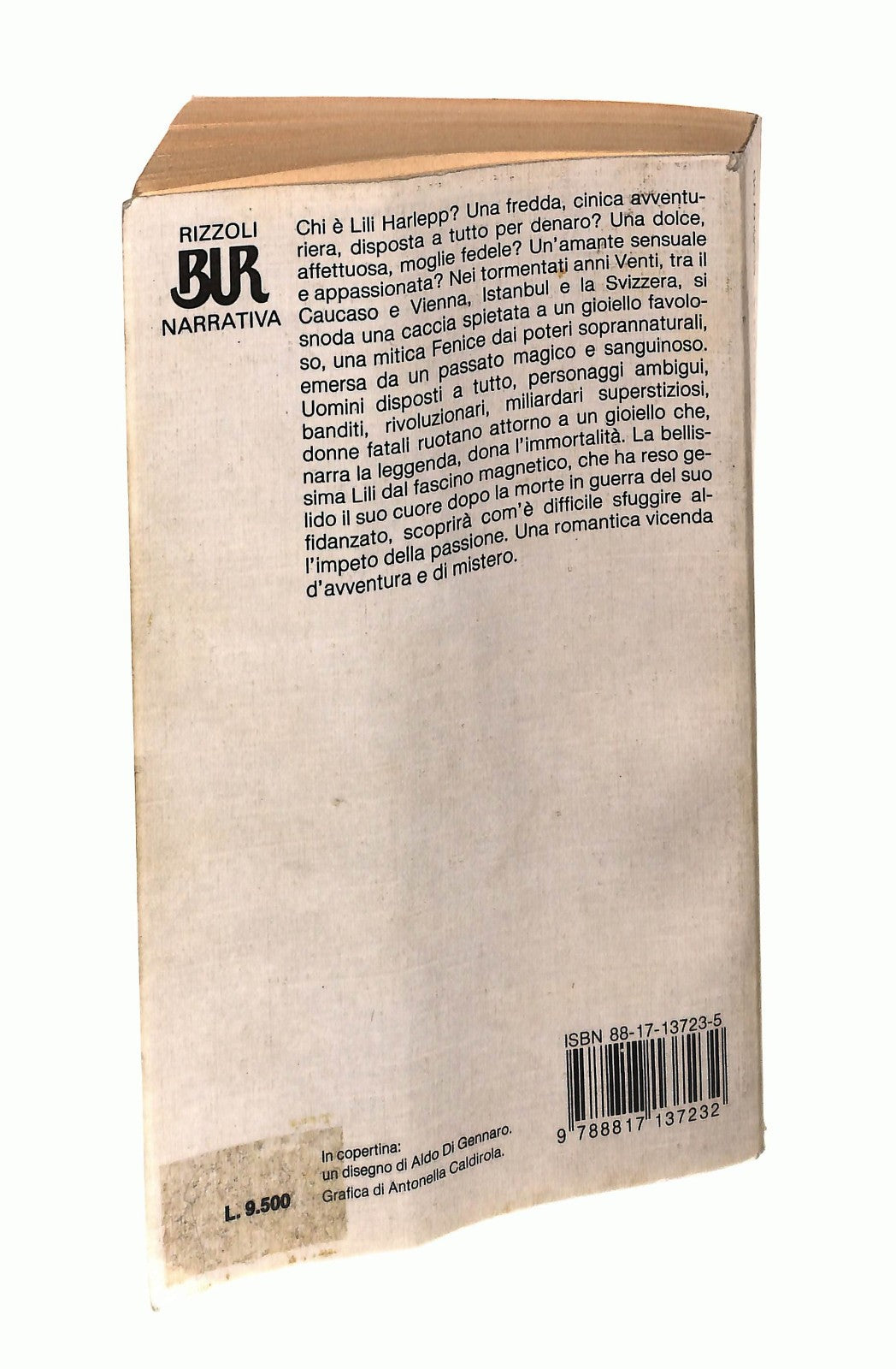 EBOND L Avventuriera Vanna De Angelis Rizzoli 1988 Libro LI045065
