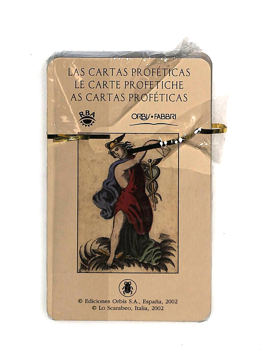 EBOND Le Carte Profetiche Lo Scarabeo 2002 Tarocco Libro LI045129