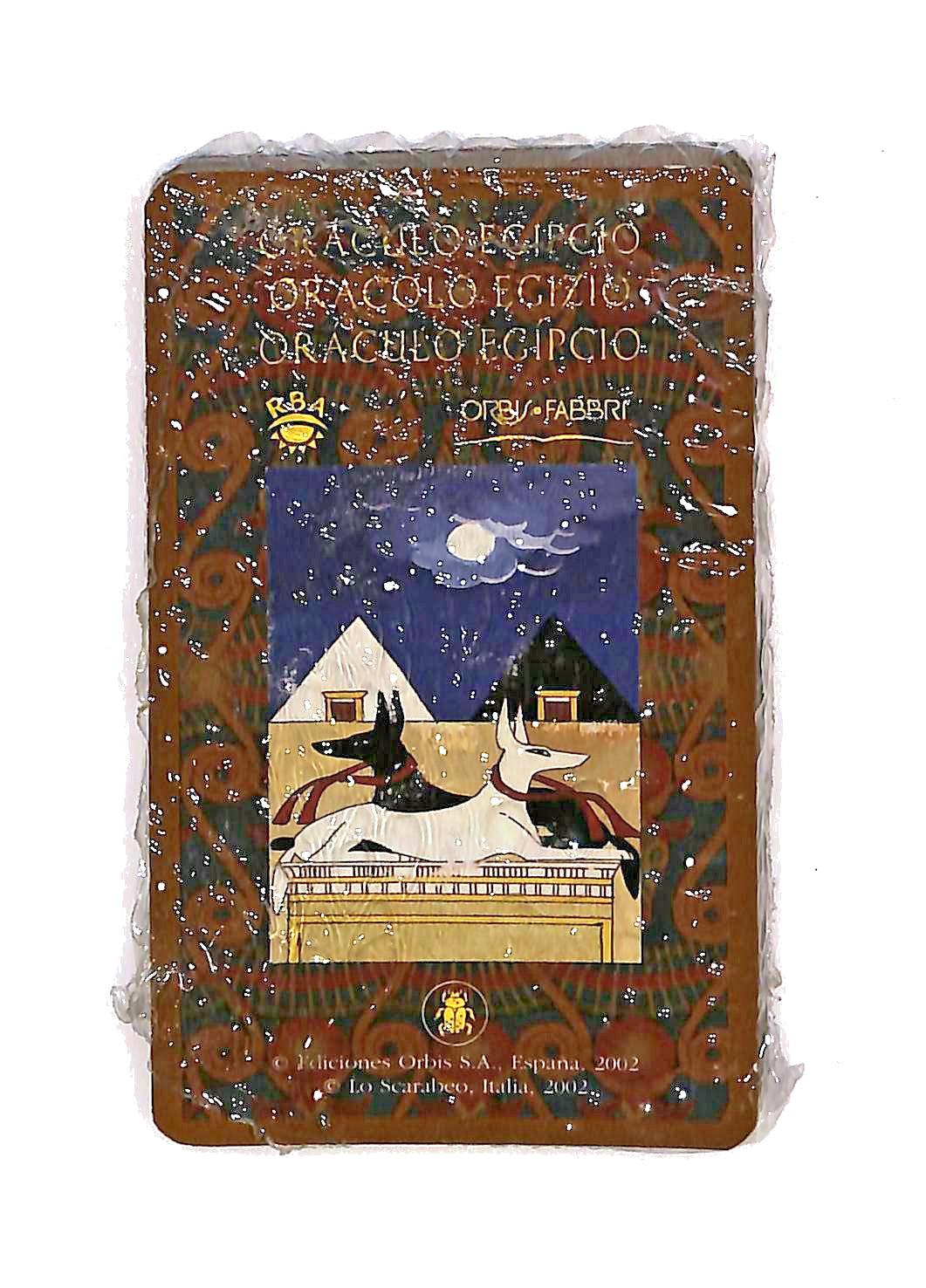 EBOND Oracolo Egizio Lo Scarabeo 2002 Tarocco Libro LI045141