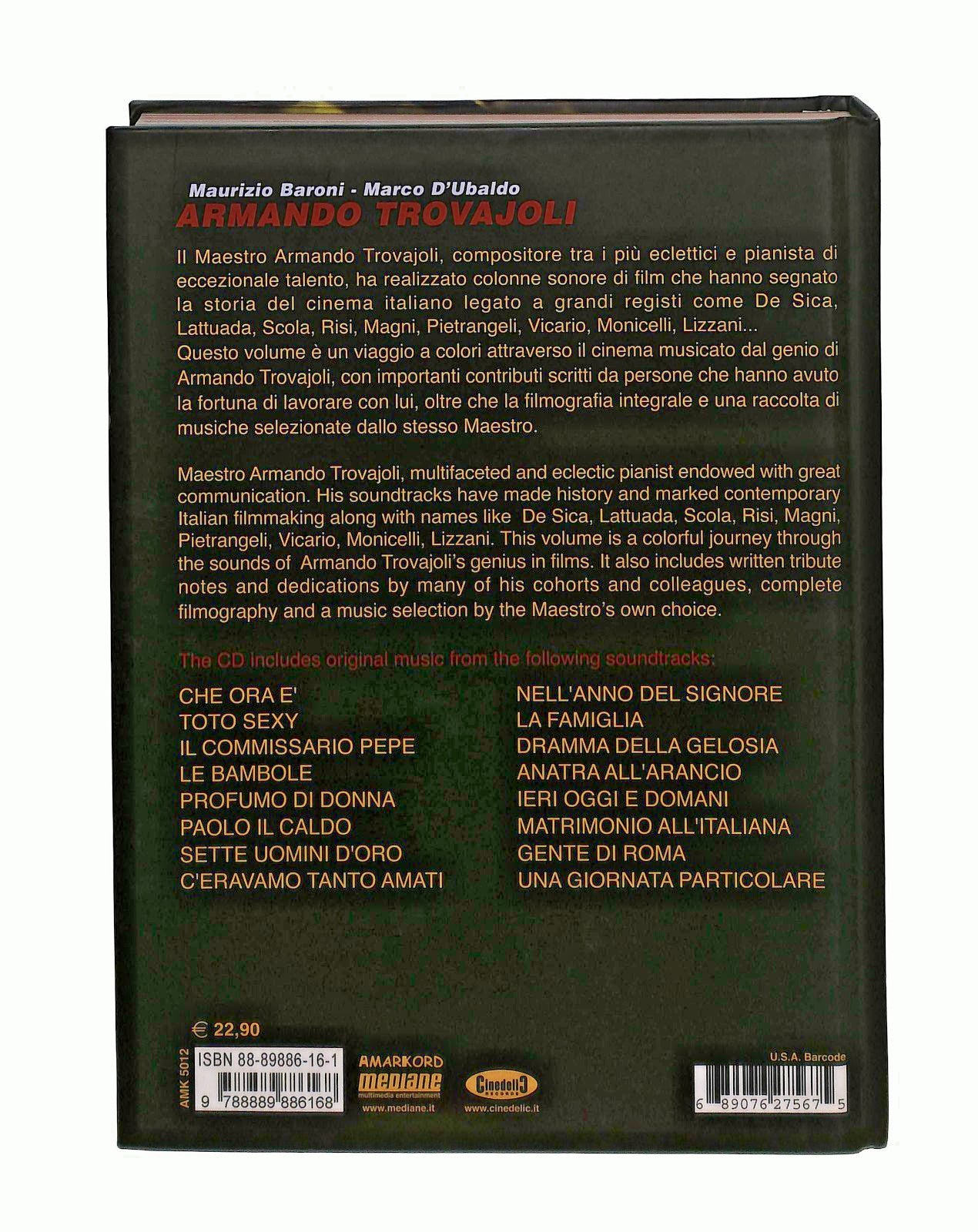 EBOND Armando Trovajoli Baroni D Ubaldo ConItaliano Inglese Libro LI045205