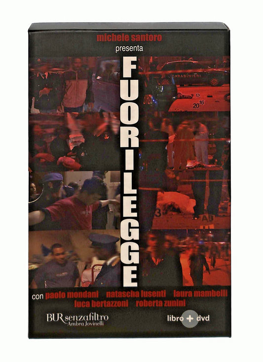 EBOND Fuorilegge Mondani Rispoli BurCon DVD Libro LI045282