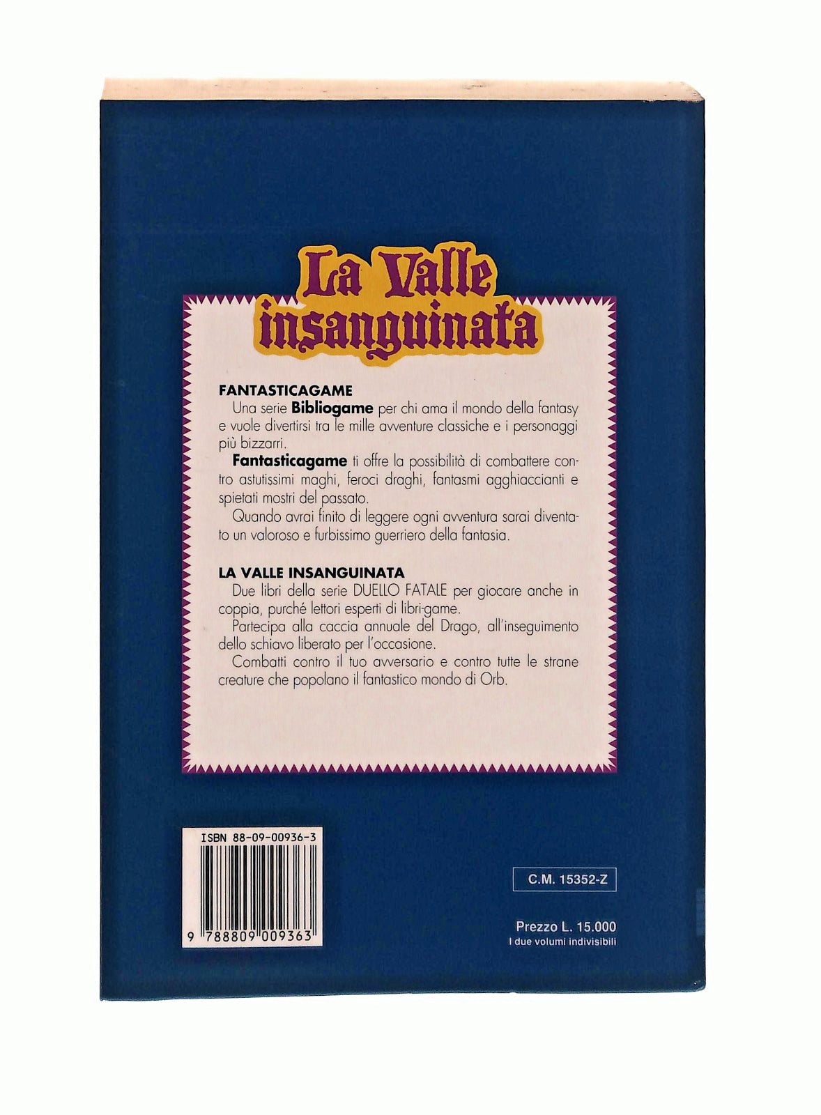 EBOND La Valle Insanguinata Smith Thomson Giunti 2 Volumi Libro LI045302