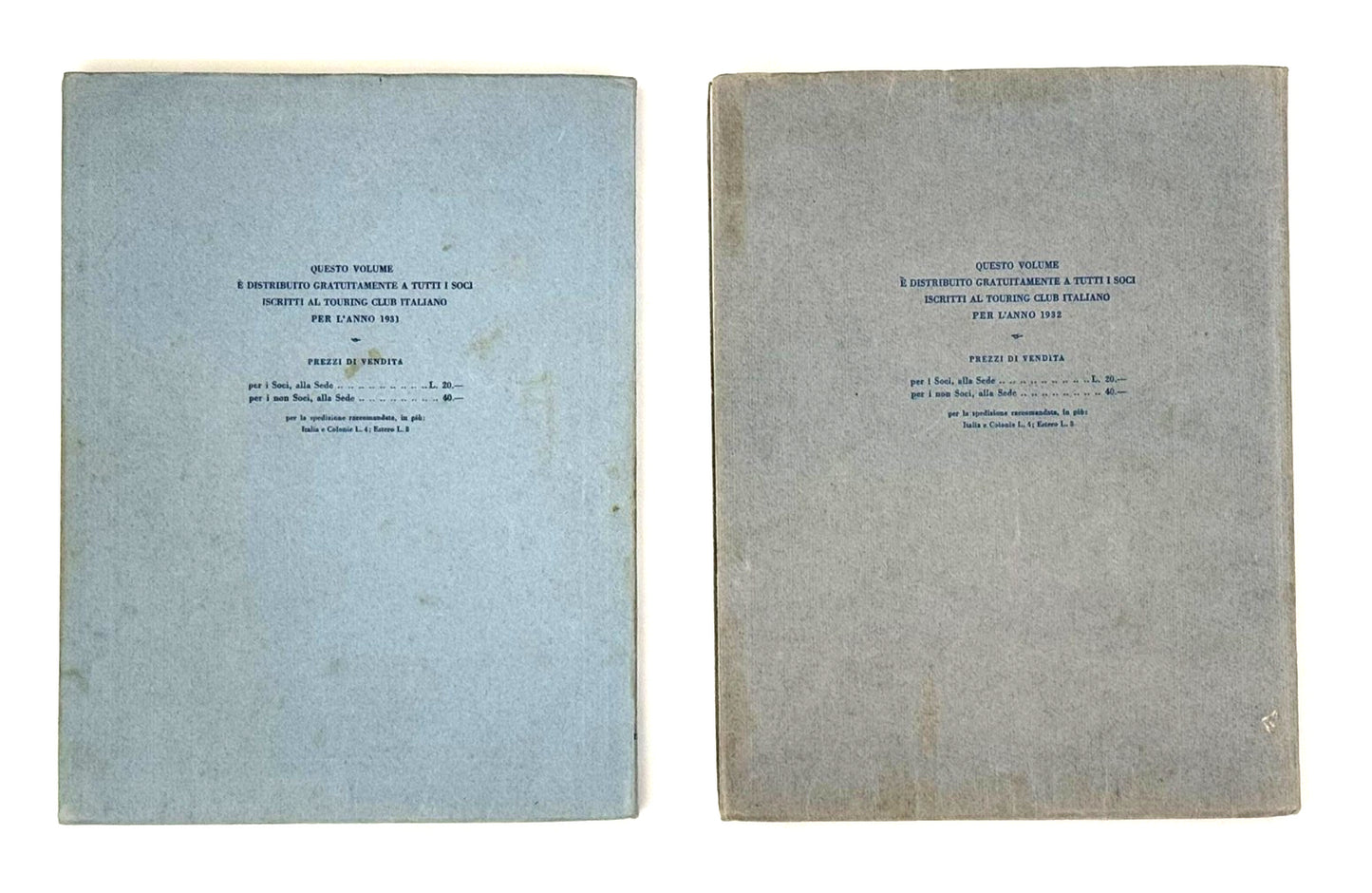 EBOND Lombardia Parte I e Ii Touring Club 1931 1932 2 Volumi Libro LI045405