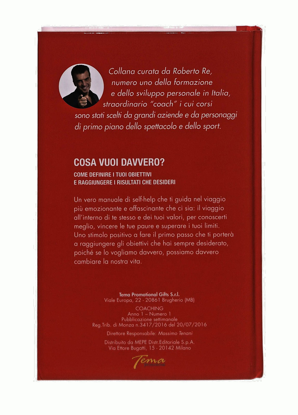 EBOND Coach Di Te Stesso Cosa Vuoi Davvero 1 Roberto Re Tema Libro LI045455