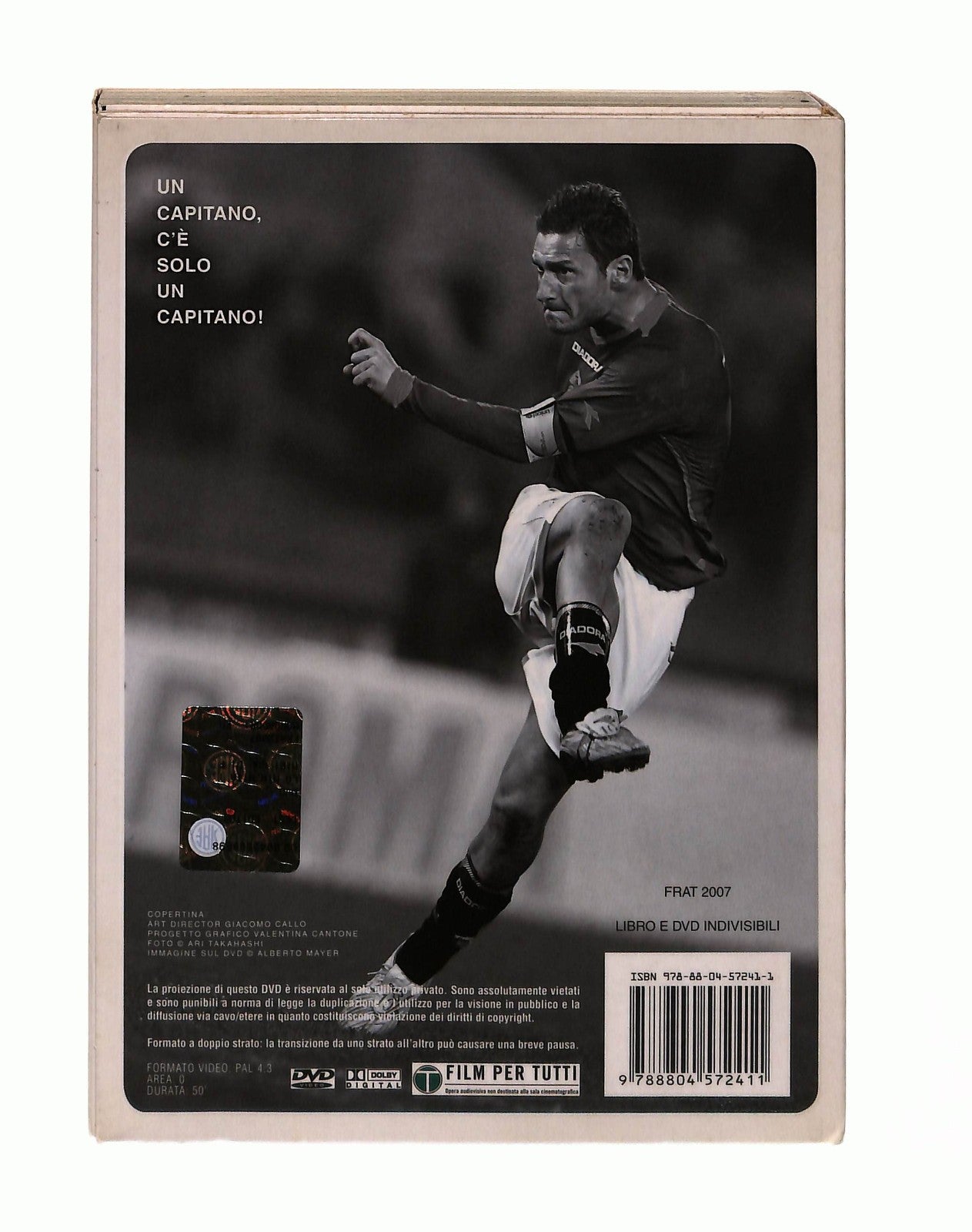 EBOND La Mia Vita i Miei Gol Francesco Totti Mondadori Con DVD Libro LI045529