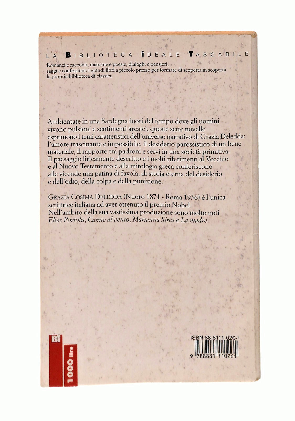 EBOND La Volpe e Altre Novelle Grazia Deledda Opportunity Libro LI045538