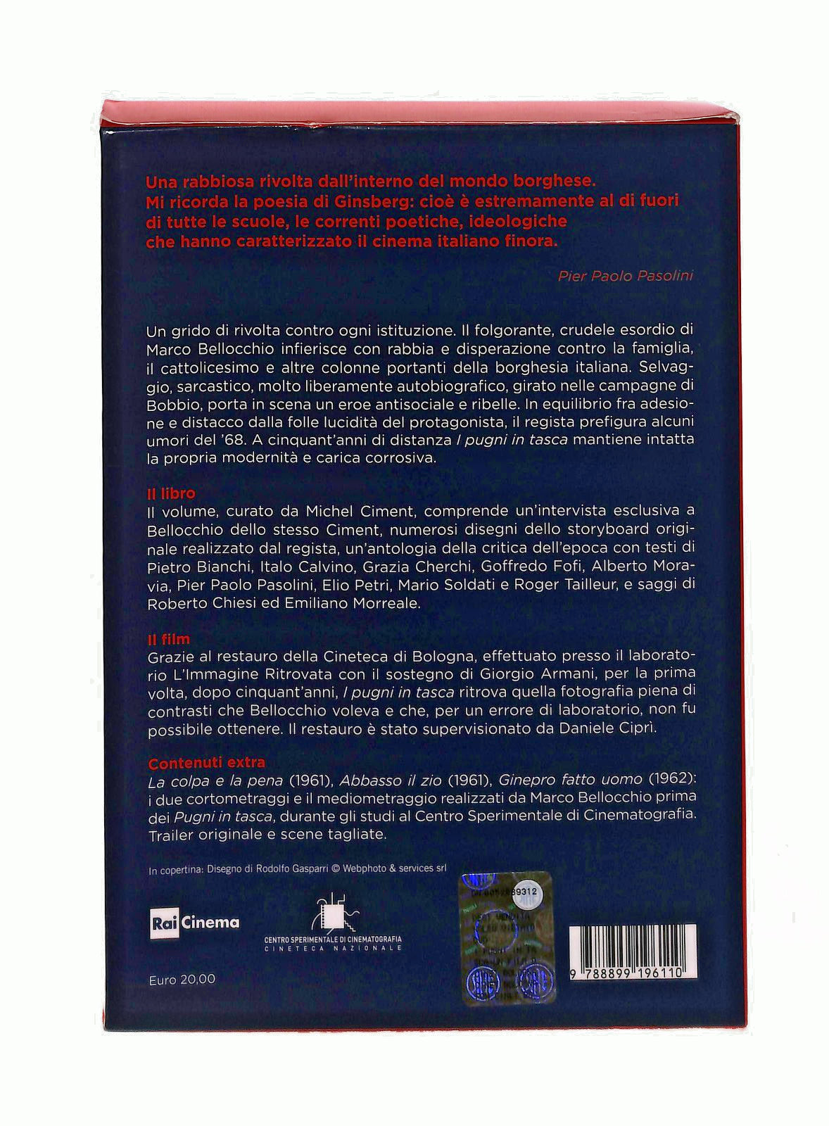 EBOND I Pugni In Tasca Marco BellocchioCon DVD Libro LI045569