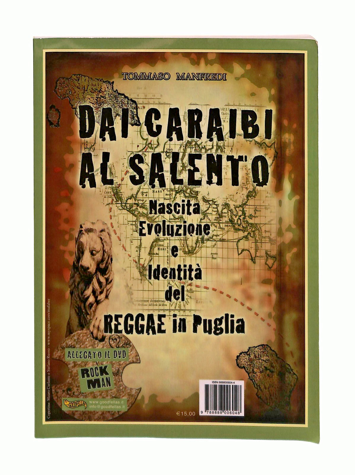 EBOND Dai Caraibi Al Salento T ManfrediCon DVD Rockman Libro LI045653