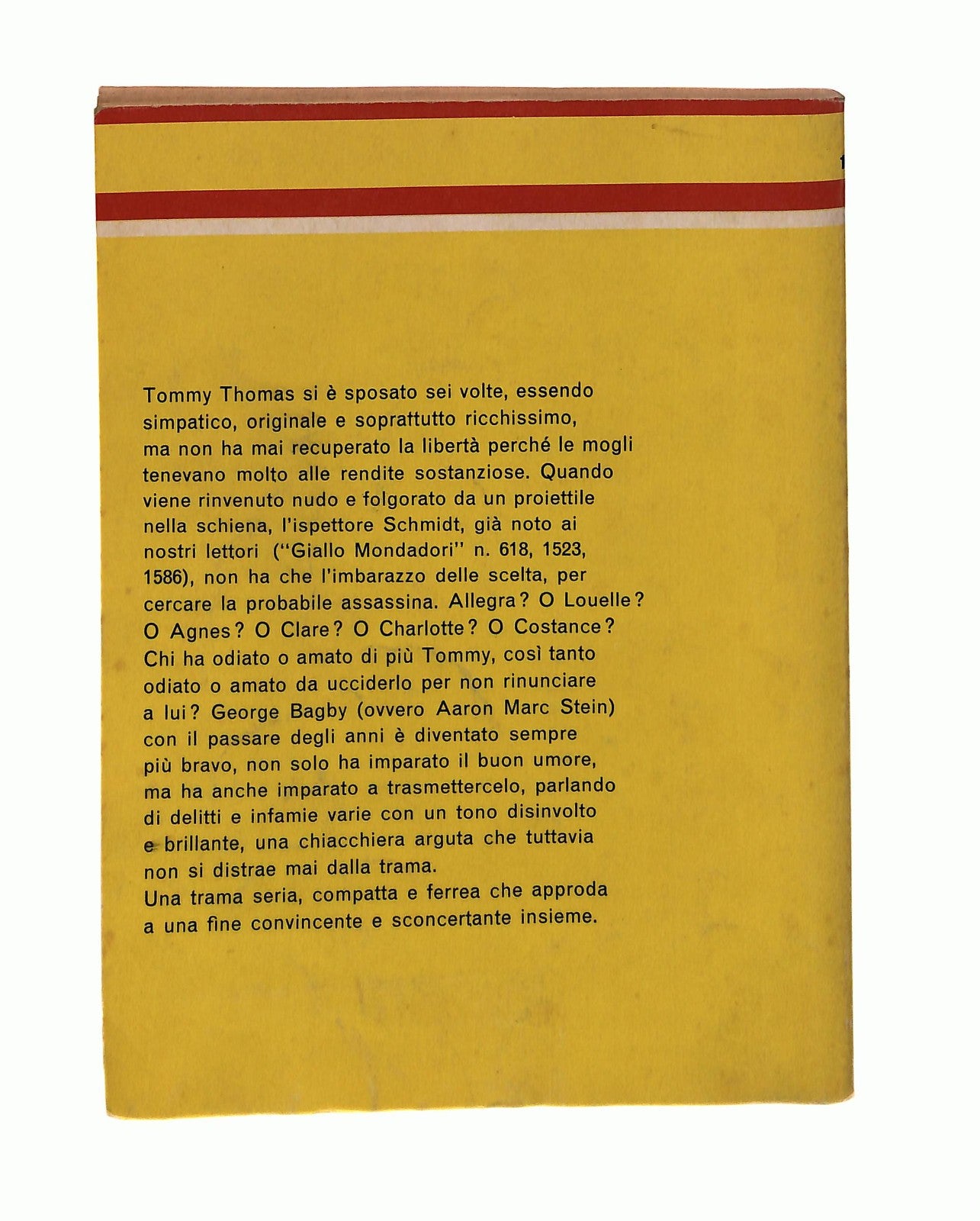 EBOND Le Magnifiche Sei G Bagby Mondadori 1980 Libro LI045664
