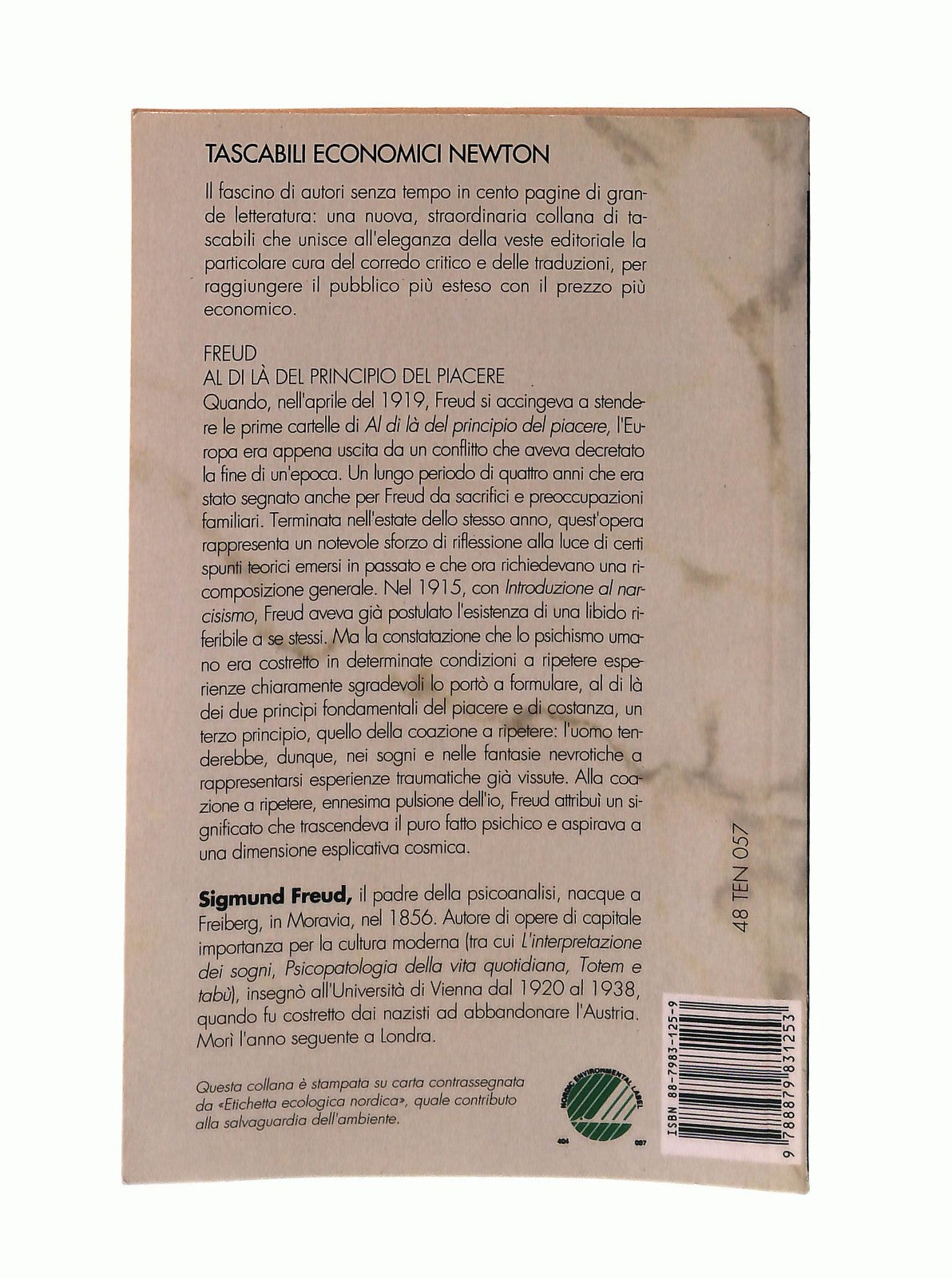 EBOND Al Di La Del Principio Del Piacere Freud Newton Libro LI045667
