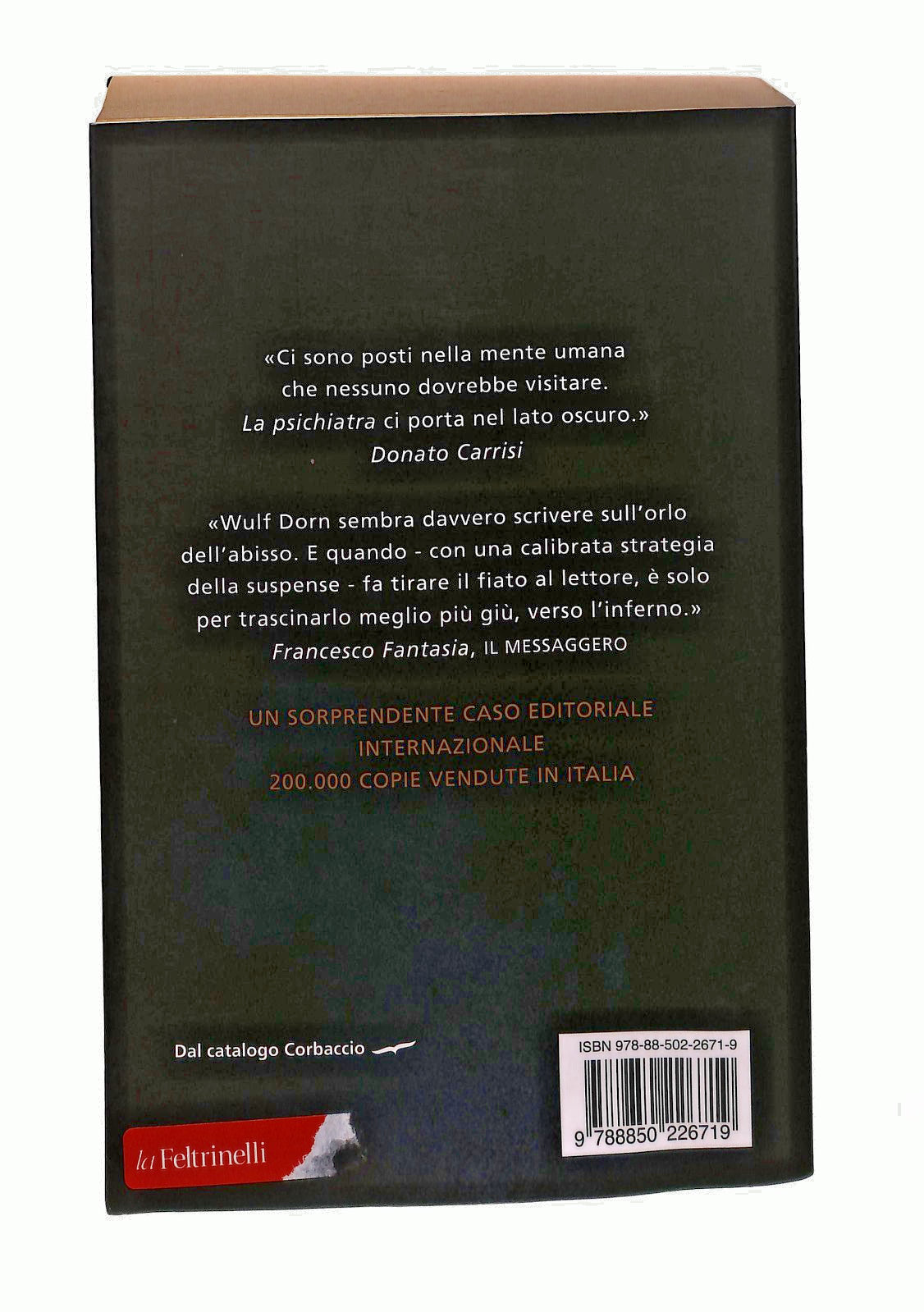 EBOND Lo Psichiatra Wulf Dorn Tea Libro LI045673