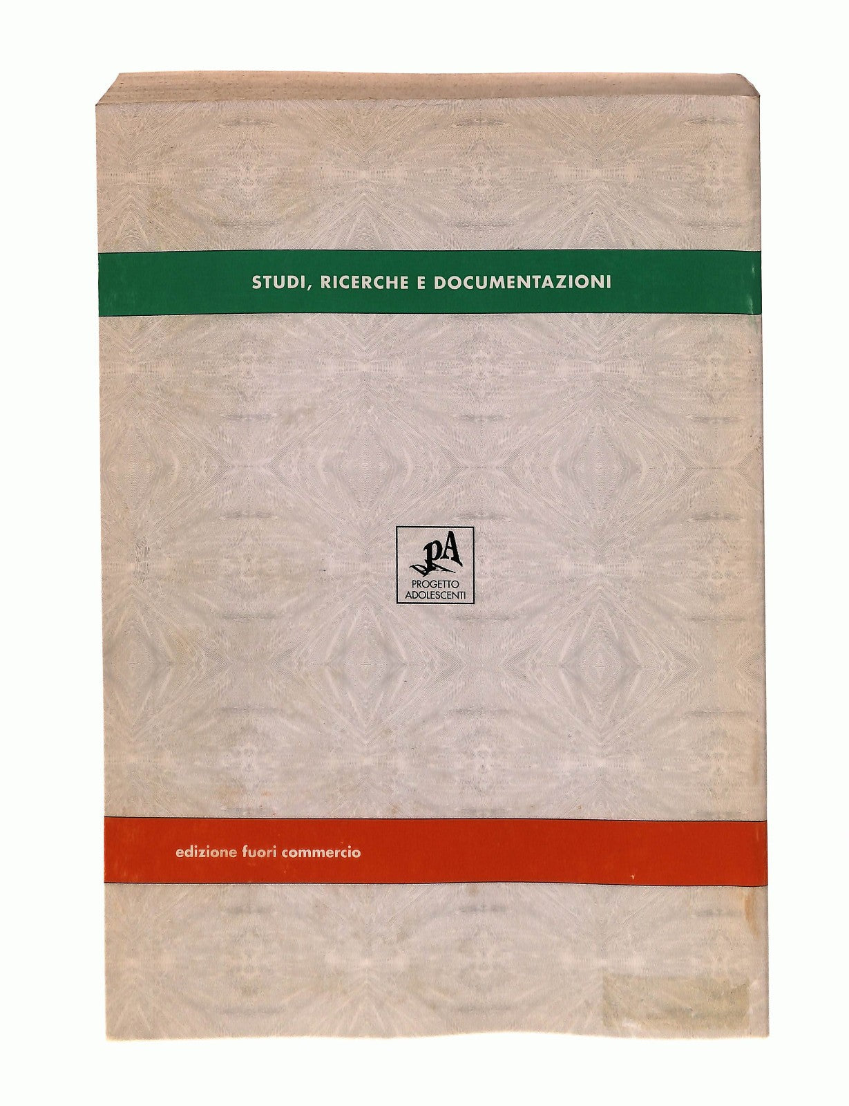 EBOND Monografie Vo I Progetto Adolescenti Ministero Dell Interno Libro LI045676