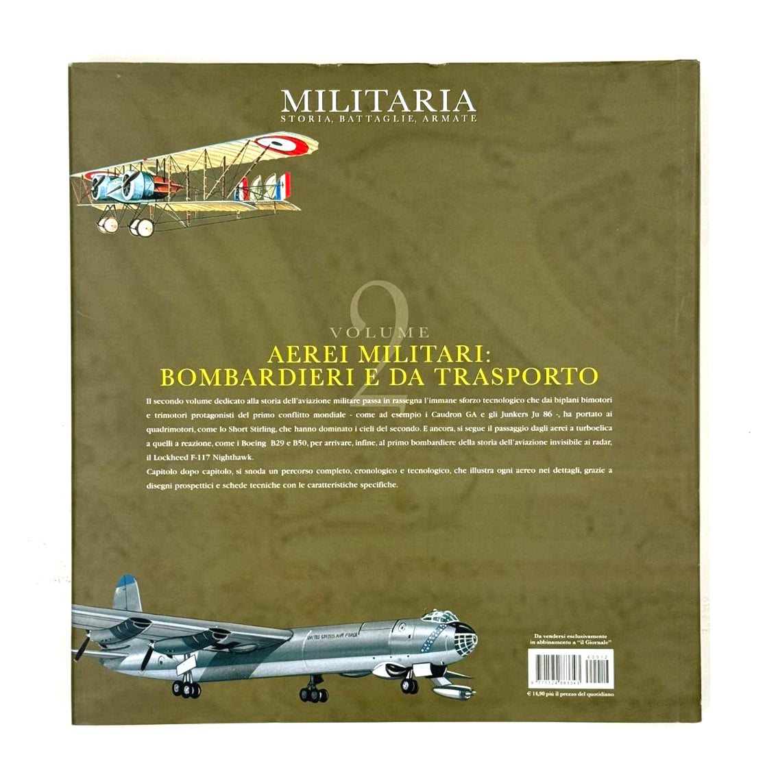 EBOND Militaria Aerei Militari Bombardieri e Da Trasporto Vol 2 Libro LI045679