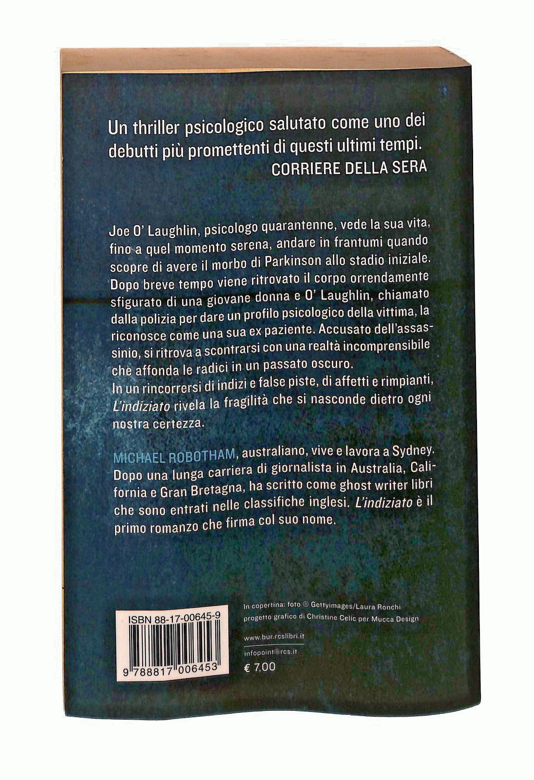 EBOND L Indiziato Michael Robotham Bur Rizzoli Libro LI045805