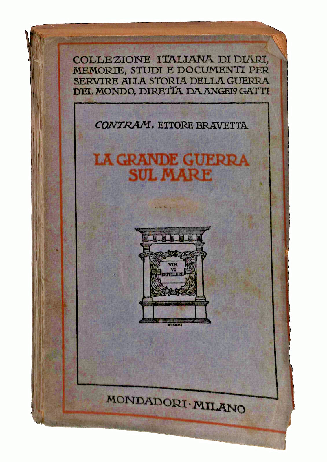 EBOND La Grande Guerra Sul Mare Ettore Bravetta Mondadori 1925 Libro LI045904