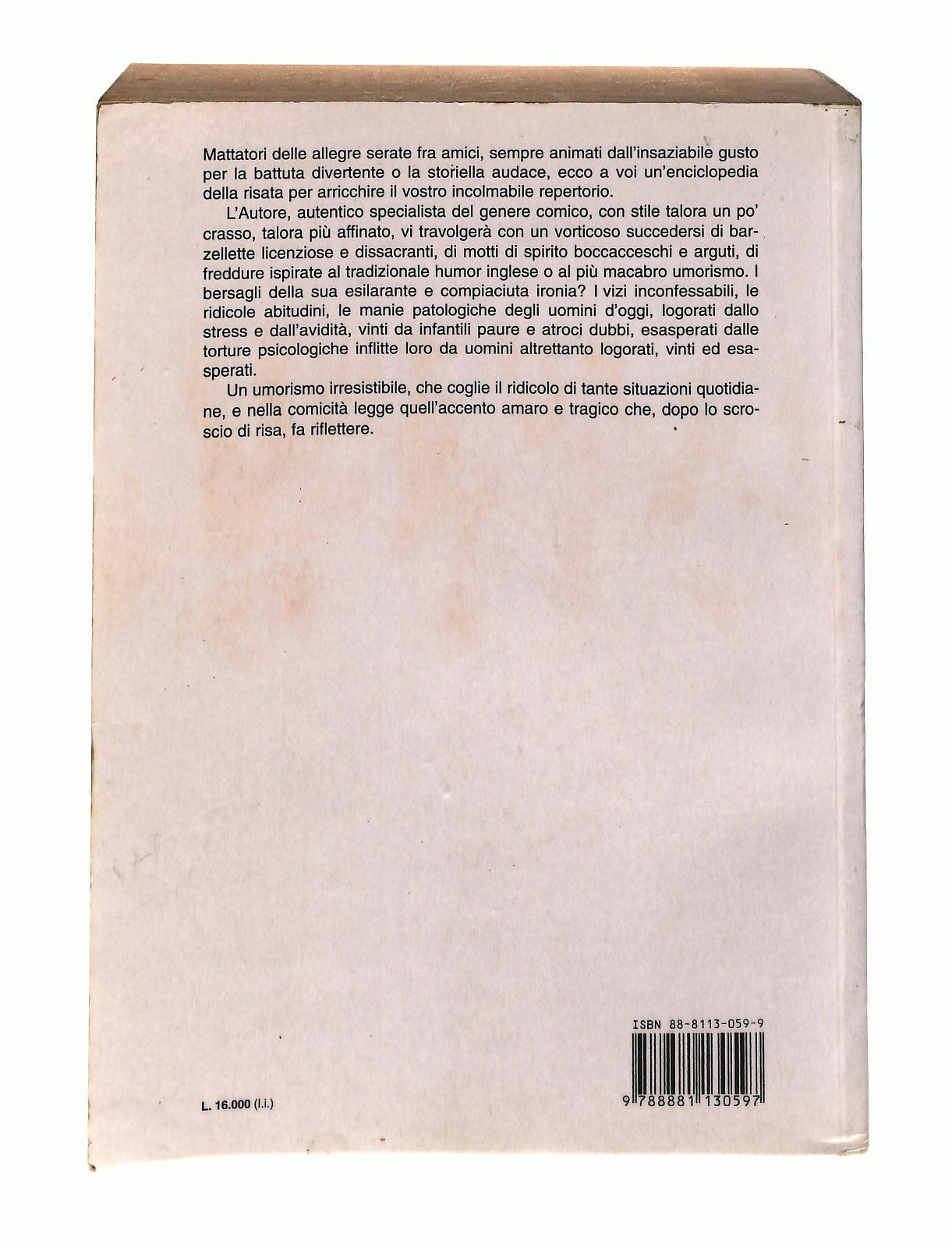 EBOND Il NuovoDelle Barzellette Armand Isnard Eco Libro LI045953