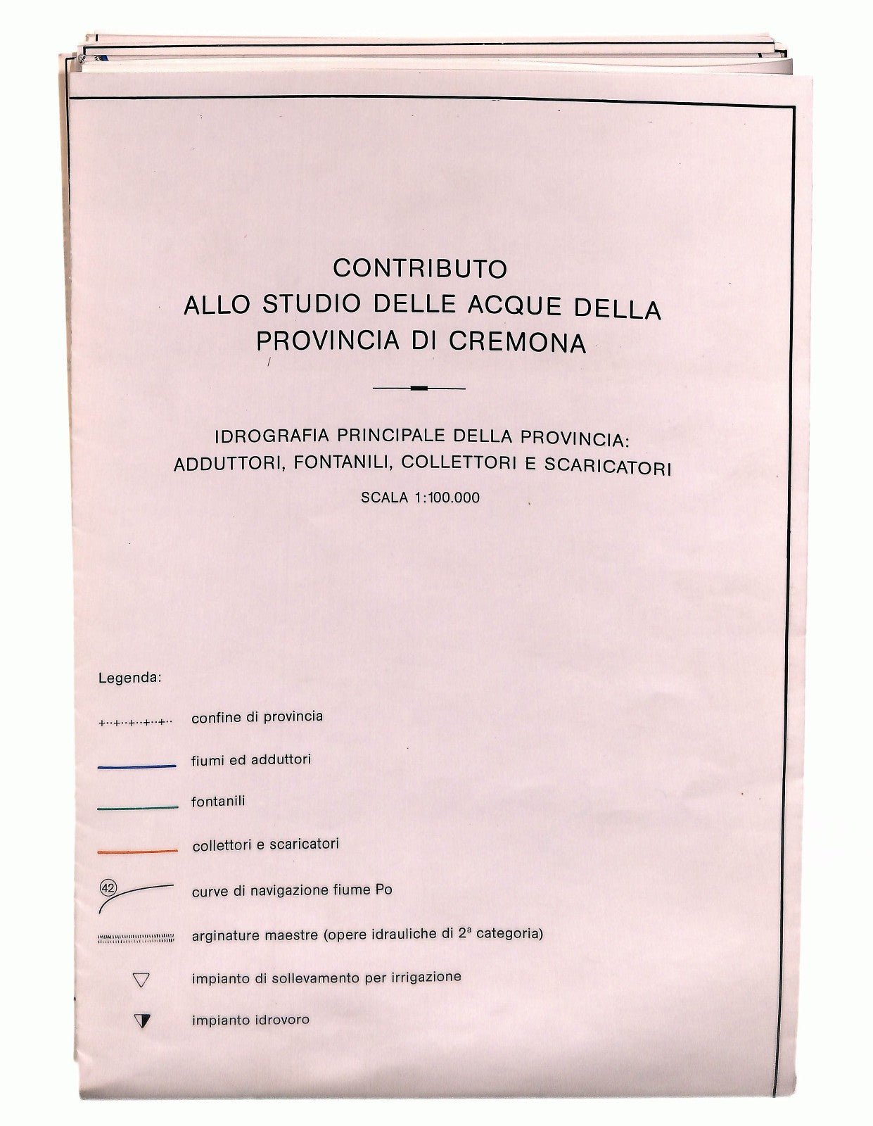 EBOND Contributo Allo Studio Delle Acque Con 11 Tavole Libro LI045984