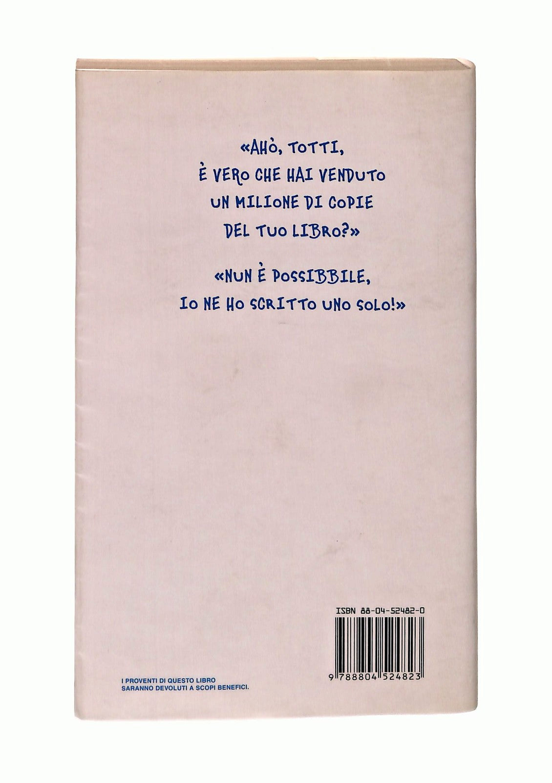 EBOND Le Nuove Barzellette Su Totti F Totti Mondadori Libro LI046110