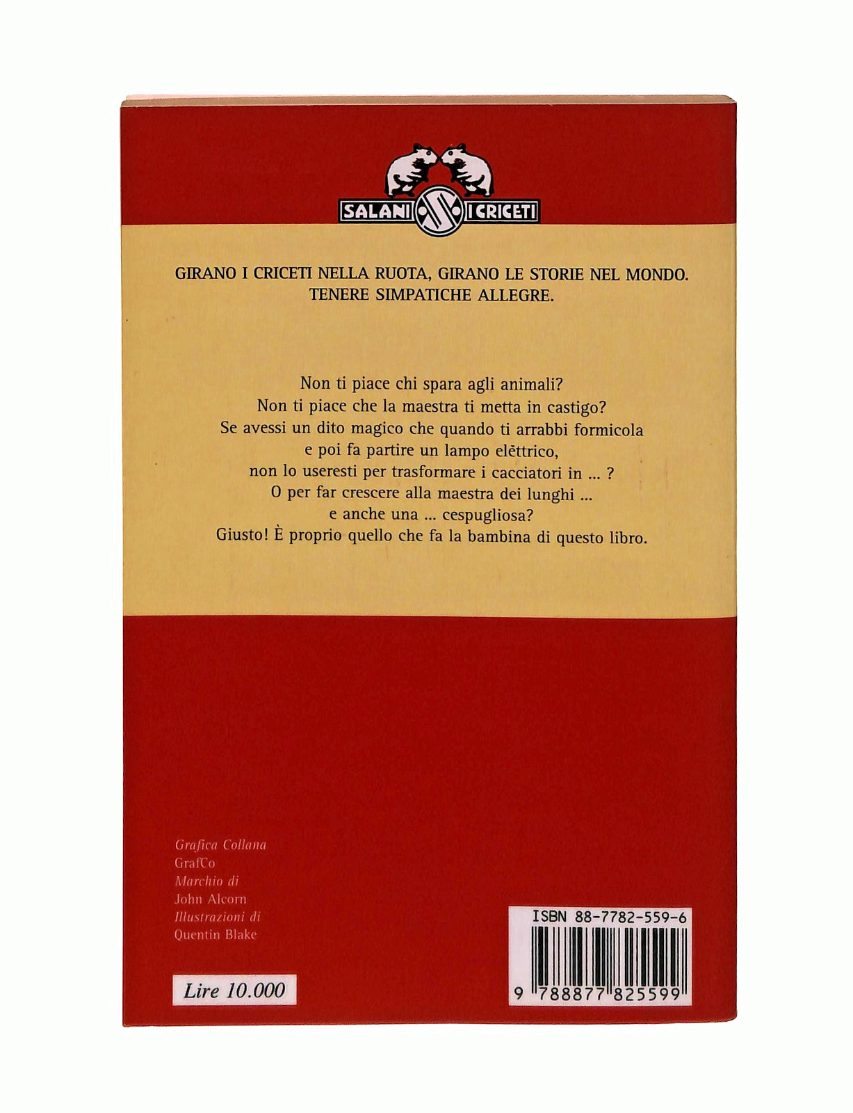 EBOND Il Dito Magico Dahl Blake Salani Libro LI046220