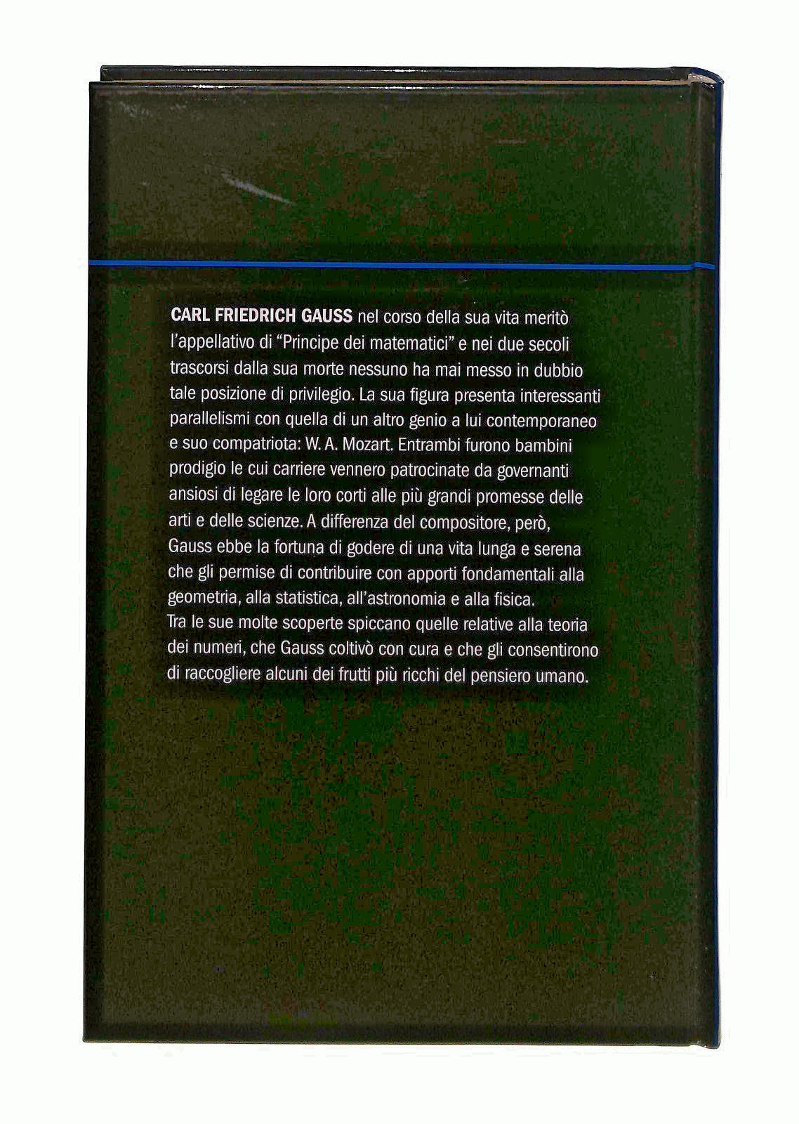 EBOND Gauss La Teoria Dei Numeri Se i Numeri Potessero Parlare Libro LI046229