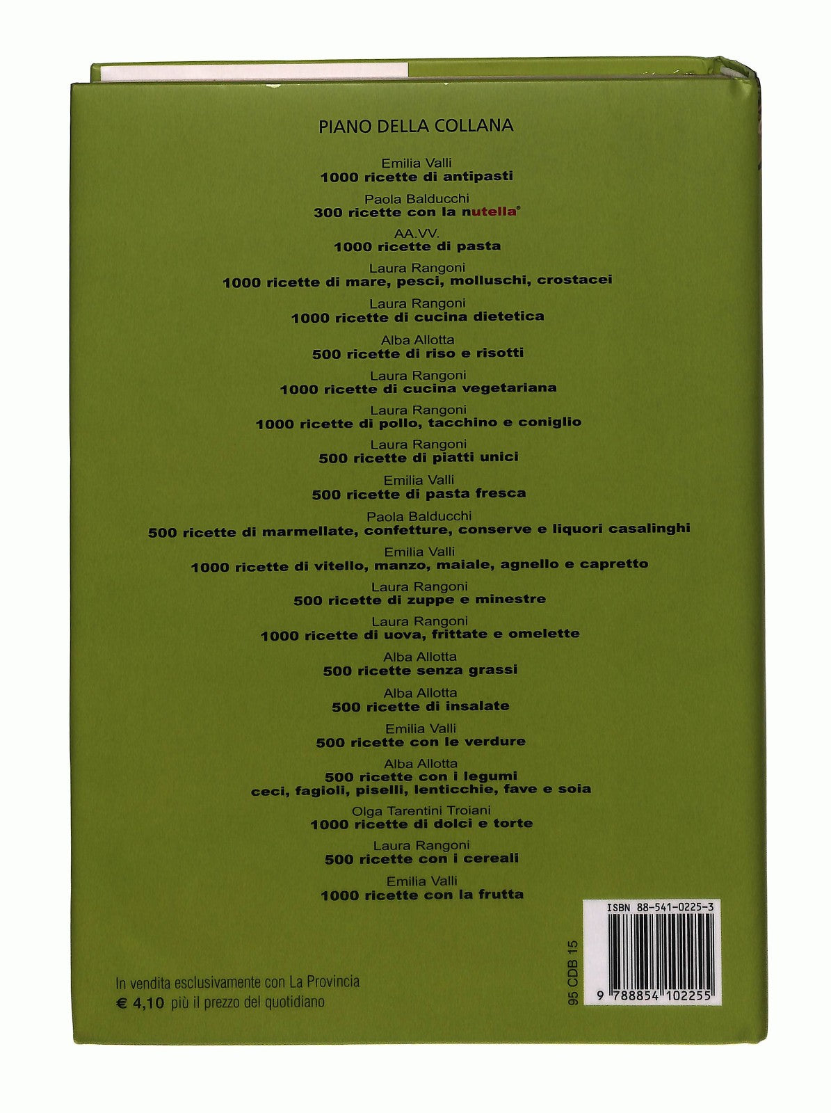 EBOND 500 Ricette Senza Grassi Alba Allotta Newton Libro LI046252